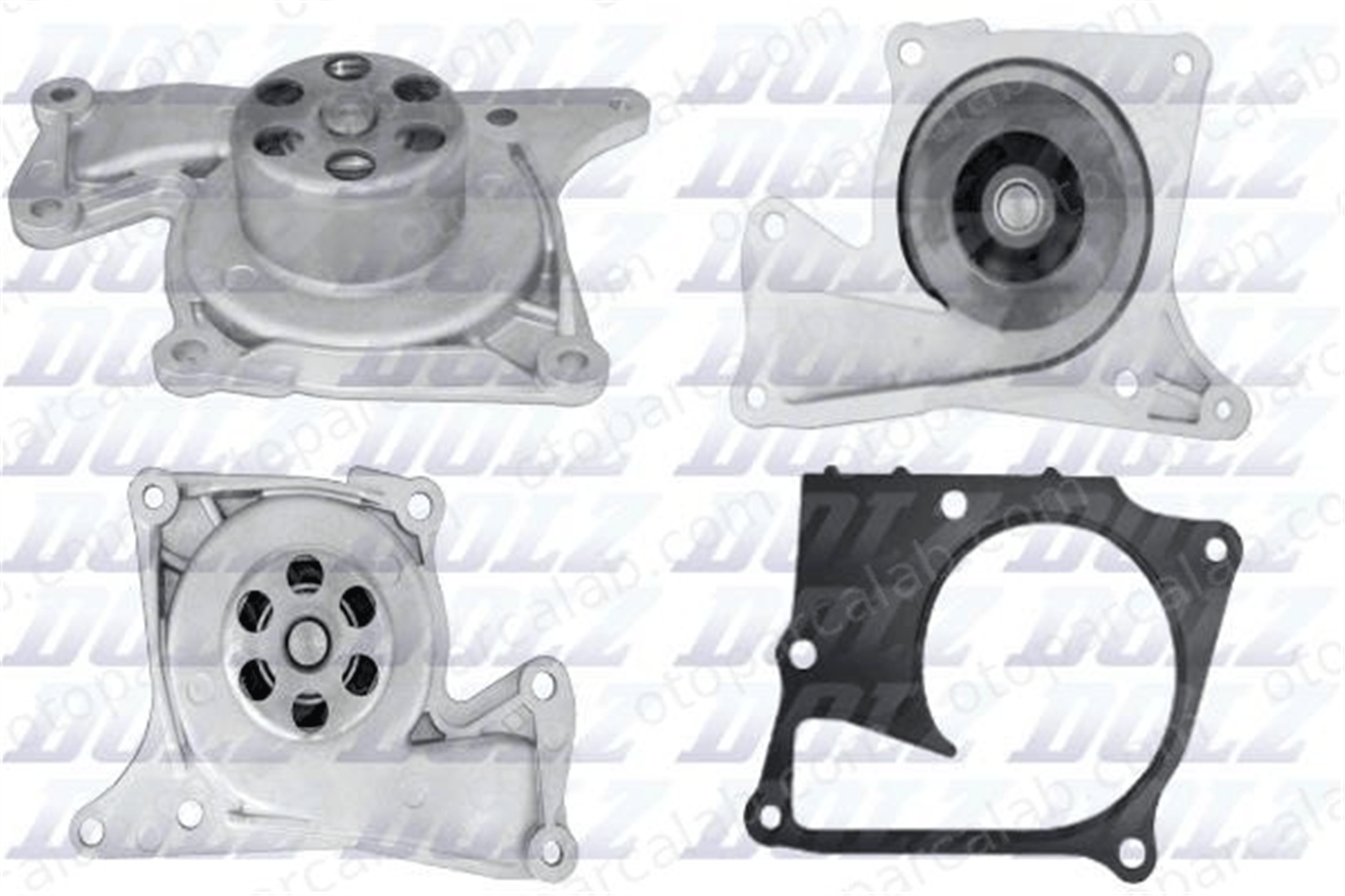 DOLZ R242 Devirdaim Su Pompası RENAULT DUSTER KANGOO / GRAND KANGOO II A6082001000 210107852R
