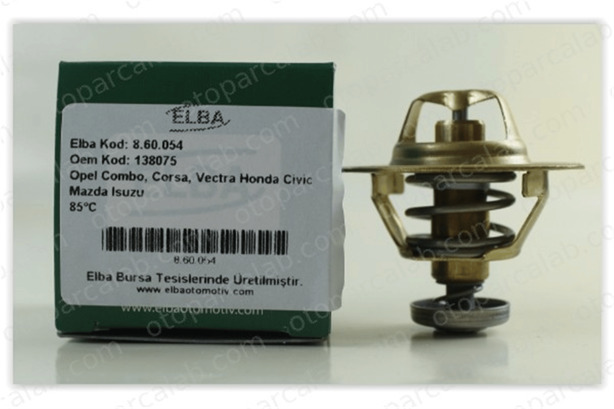 ELBA 860054 Termostat 85 °C HONDA CIVIC VII Hatchback MAZDA 323 S V 1338075 97087130