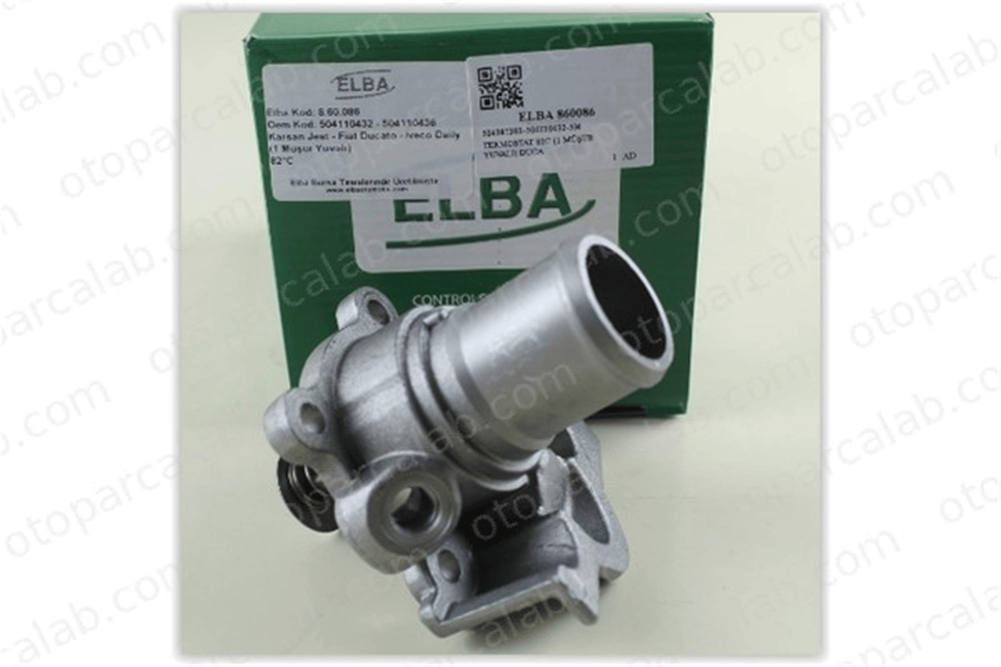 ELBA 860086 Termostat 82 °C IVECO DAILY IV Panelvan/Van DAILY IV Platform şasi 504387382 504110432
