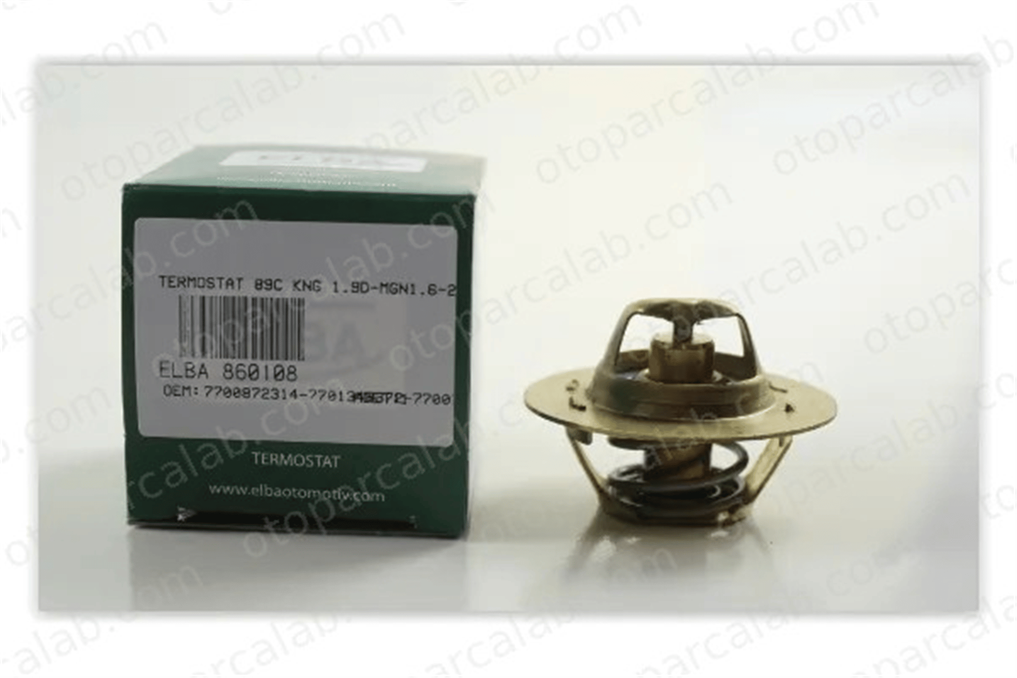 ELBA 860108 Termostat 89 °C RENAULT MEGANE I Classic KANGOO Express 7700872314 7701348372