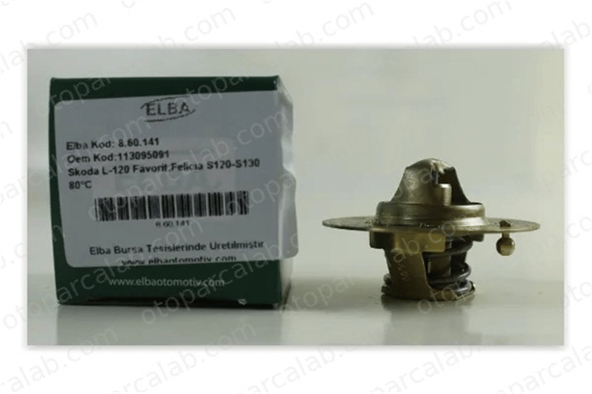 ELBA 860141 Termostat SKODA 105,120 FAVORIT 1130950 113095090