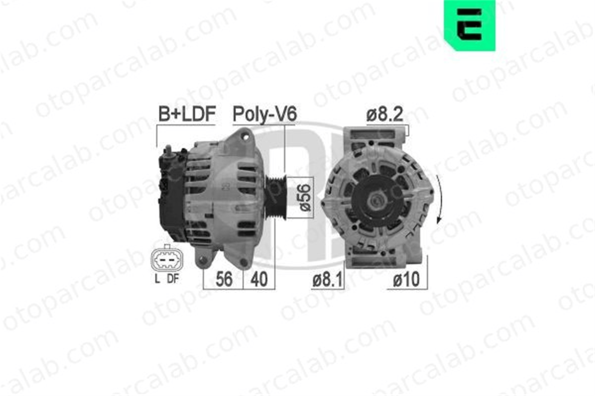 ERA 209147 Alternatör OPEL INSIGNIA A INSIGNIA A Sedan 95515967 09 551 5967