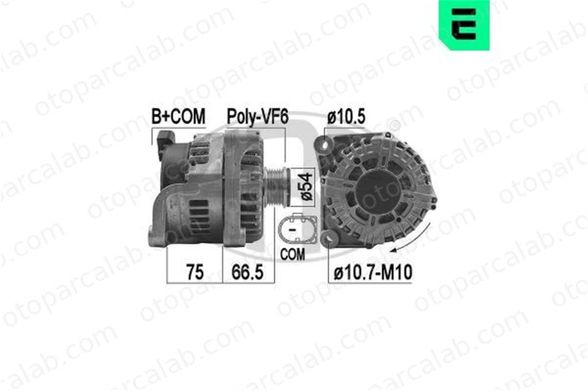 ERA 209176 Alternatör BMW 3 Touring 3 12318509023 12318507624