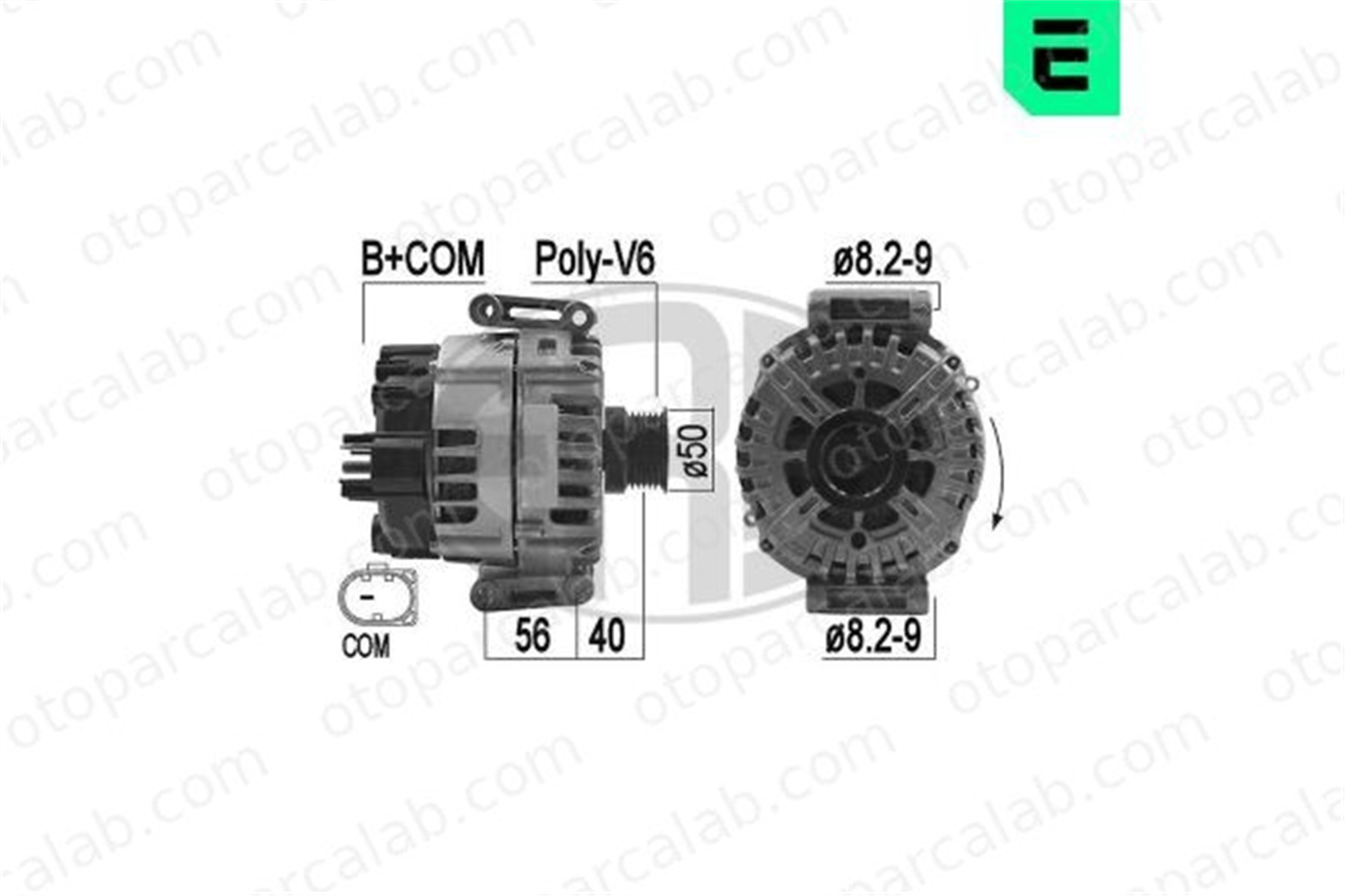 ERA 209267 Alternatör MERCEDES-BENZ R-SERISI GL-SERISI A0131543502 141540402