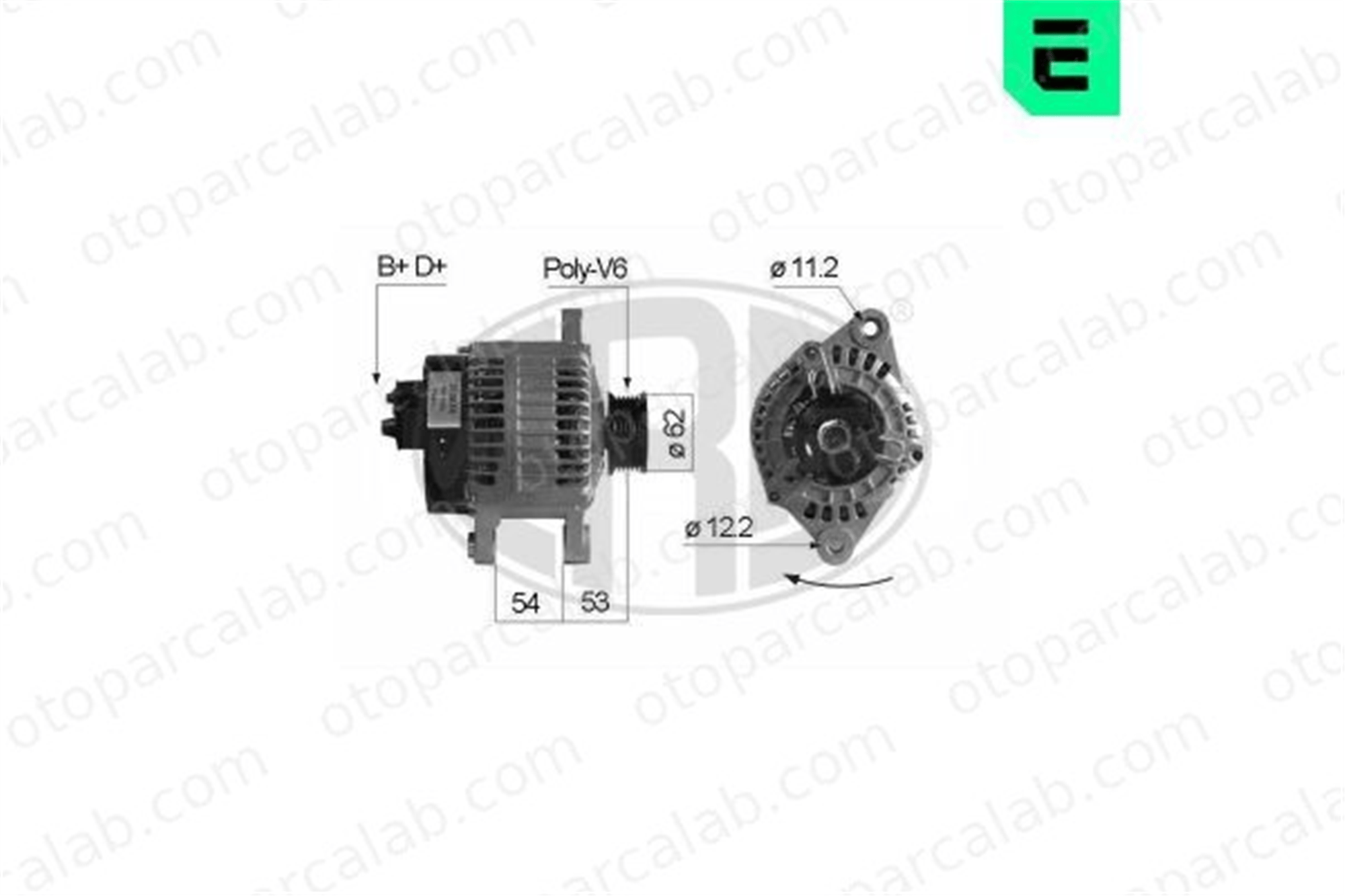 ERA 210035A Alternatör ALFA ROMEO 146 145 46448434 60812814
