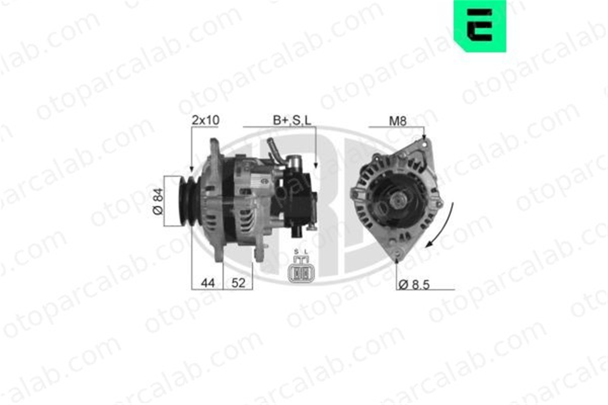 ERA 210114A Alternatör HYUNDAI H-1 / STAREX Minibüs/Otobüs H-1 Panelvan/Van MD320354 A003TN0699