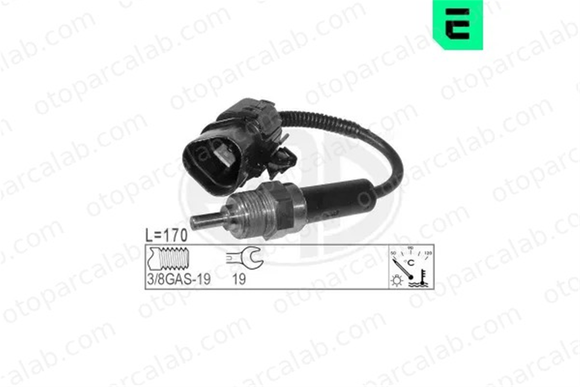 ERA 330574 Hararet Müşürü HYUNDAI ELANTRA III Sedan GETZ 10105810 3923026600