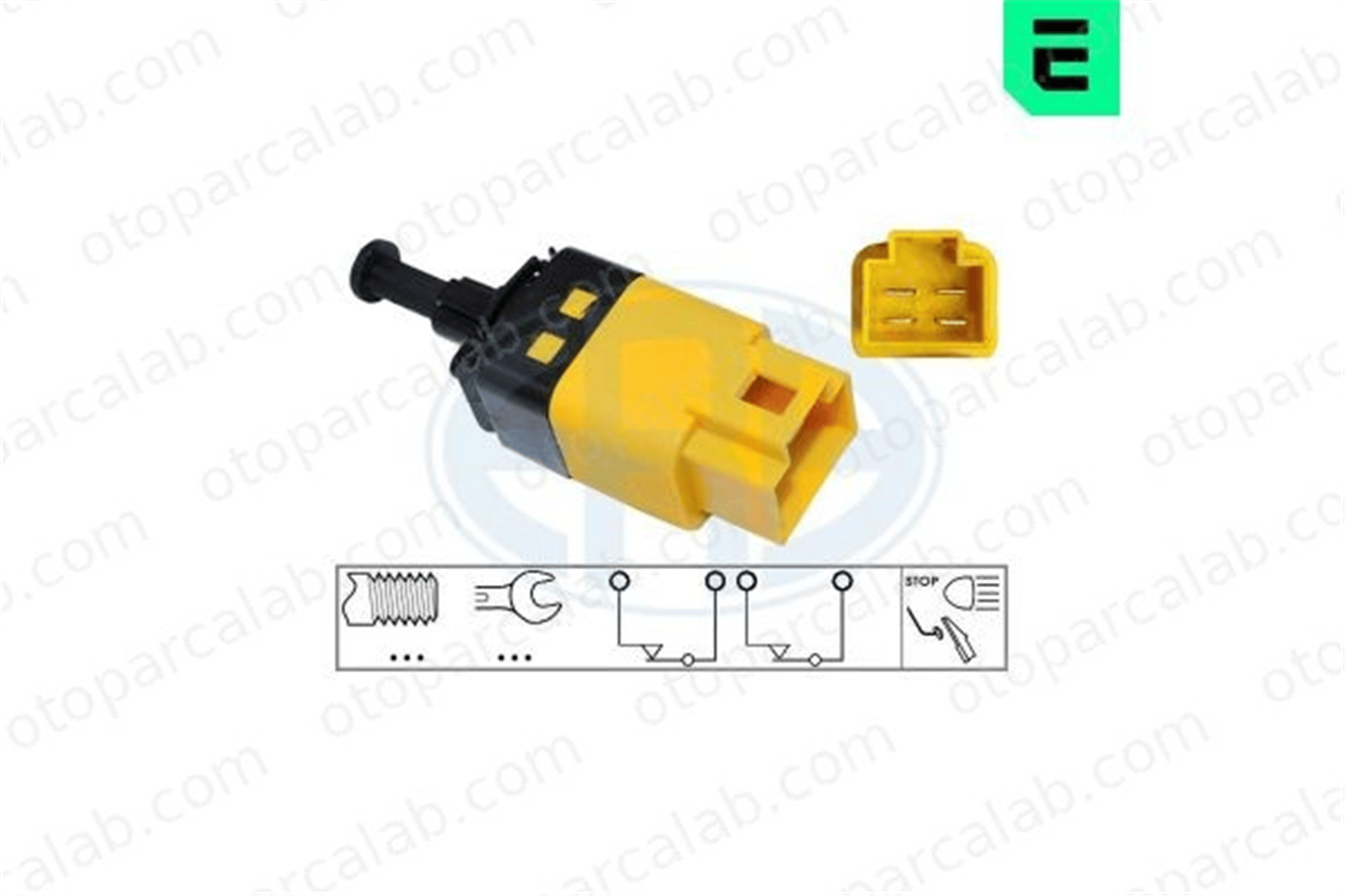 ERA 331008 Fren Müşürü CHEVROLET SPARK AVEO / KALOS Hatchback 95368629 96874571