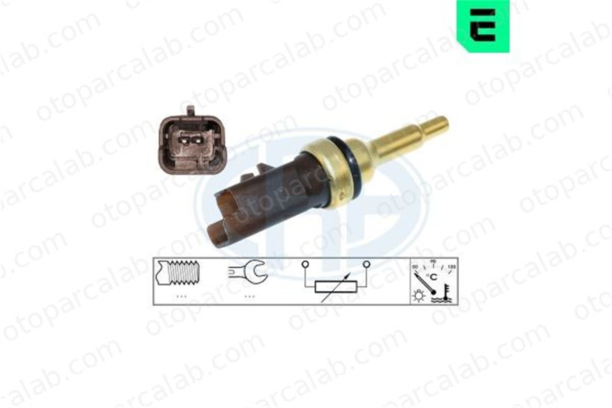 ERA 331075 Hararet Müşürü CITROËN DS3 PEUGEOT 208 I 9810048680 3648843