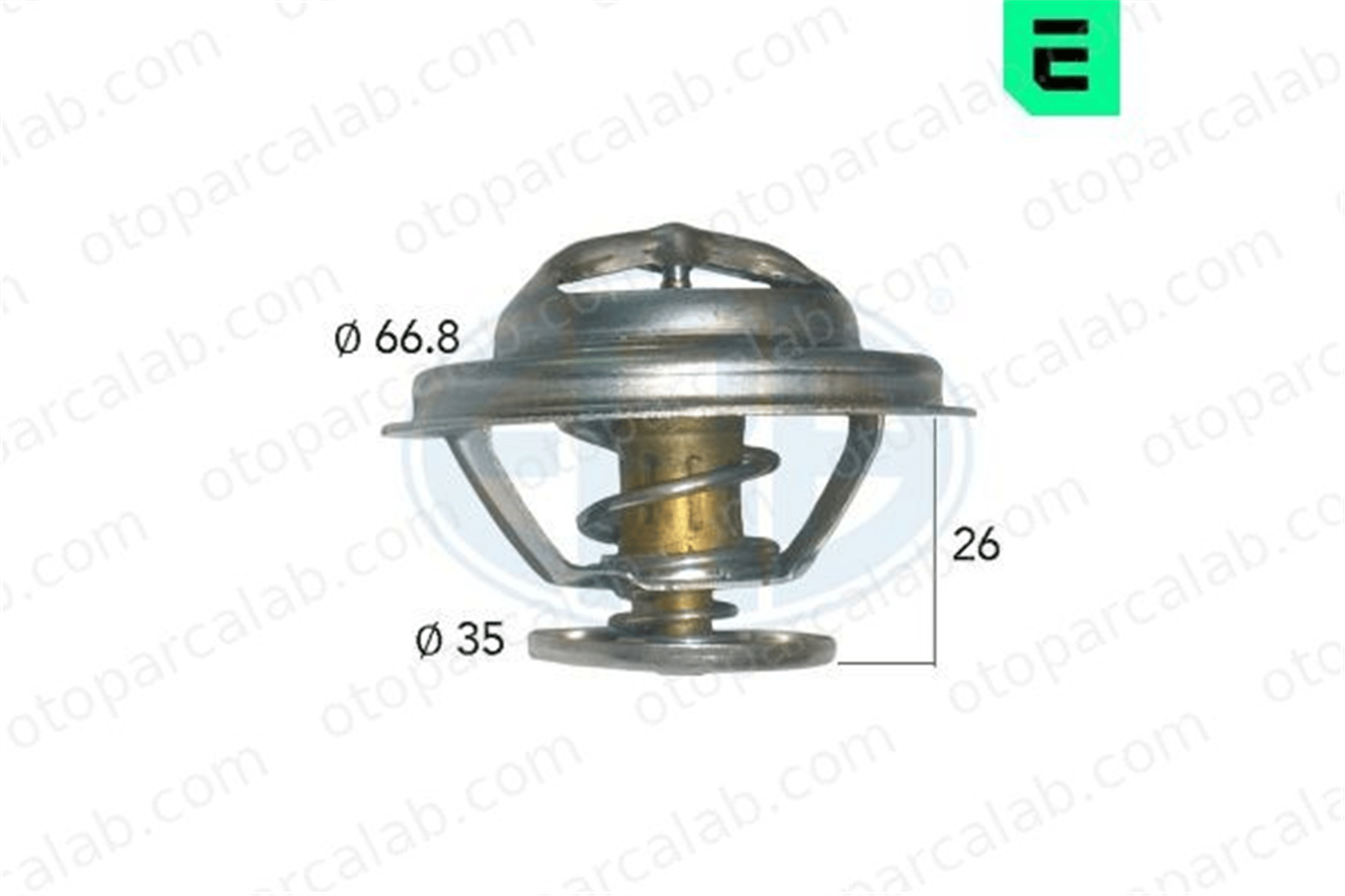 ERA 350333A Termostat AUDI A6 C5 A6 C5 Avant 11531743528 11531120043
