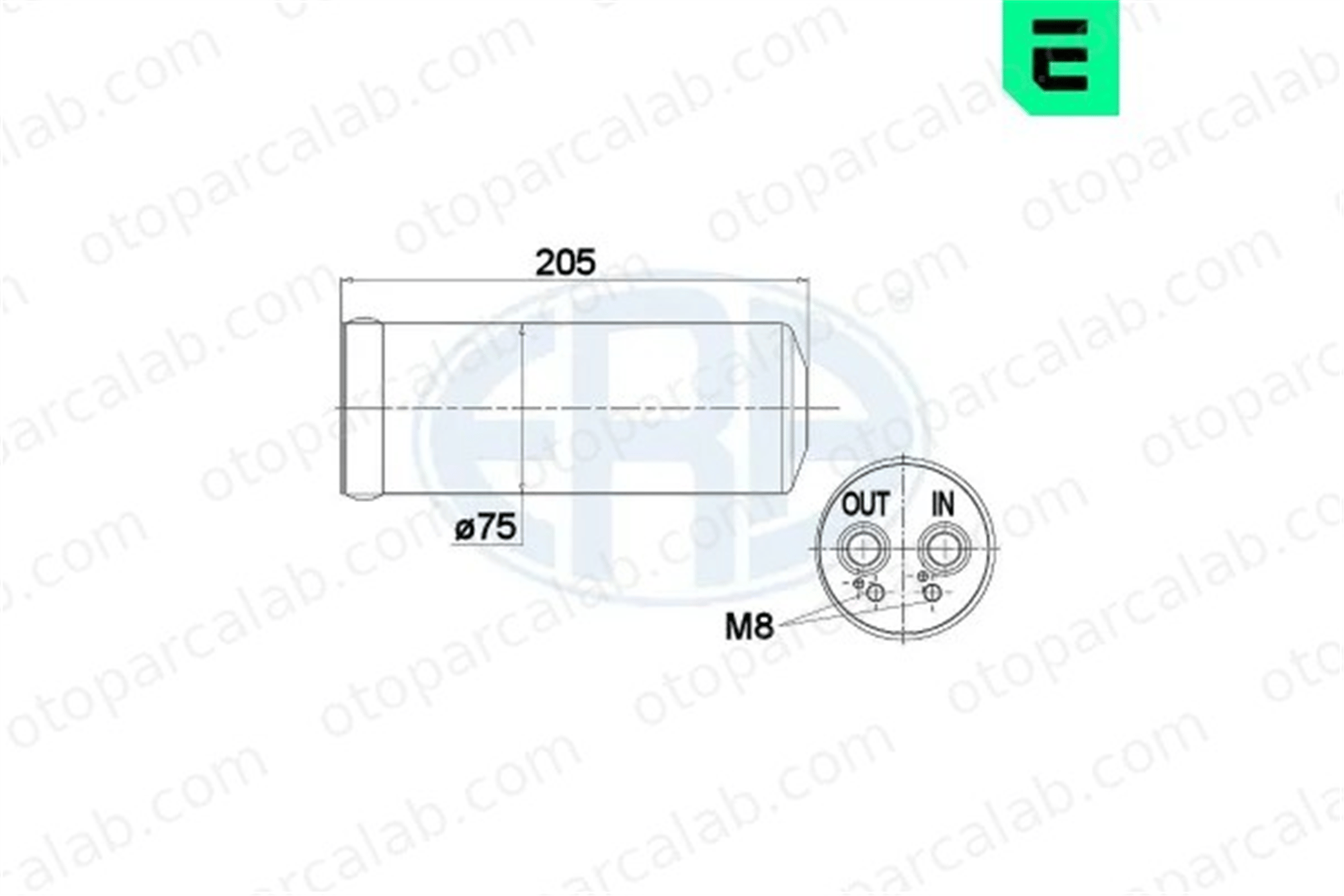 ERA 668004 Klima Tüpü VW PASSAT B5.5 AUDI A4 B6 8E0820193R