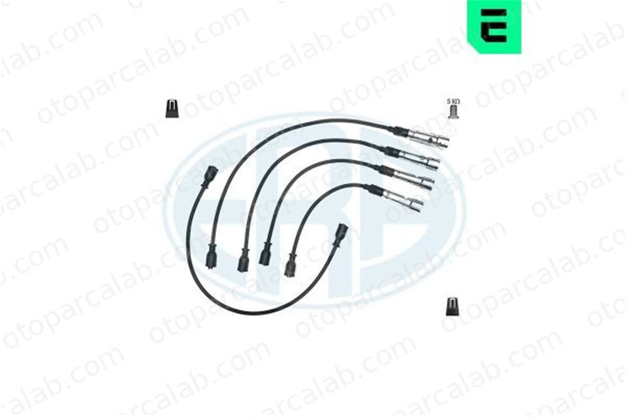 ERA 883074 Buji Kablosu VW GOLF II PASSAT B3/B4 Variant 883074 134704