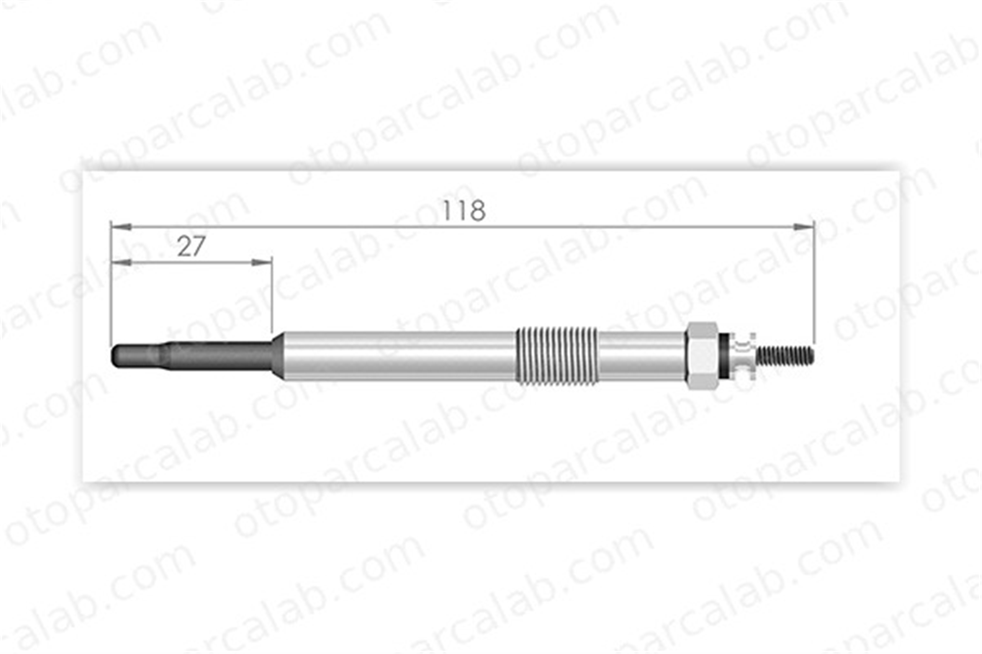 ET1 ET118492 Isıtma Bujisi ET1 FIAT ULYSSE CITROËN C5 I 5960F5 9651029780