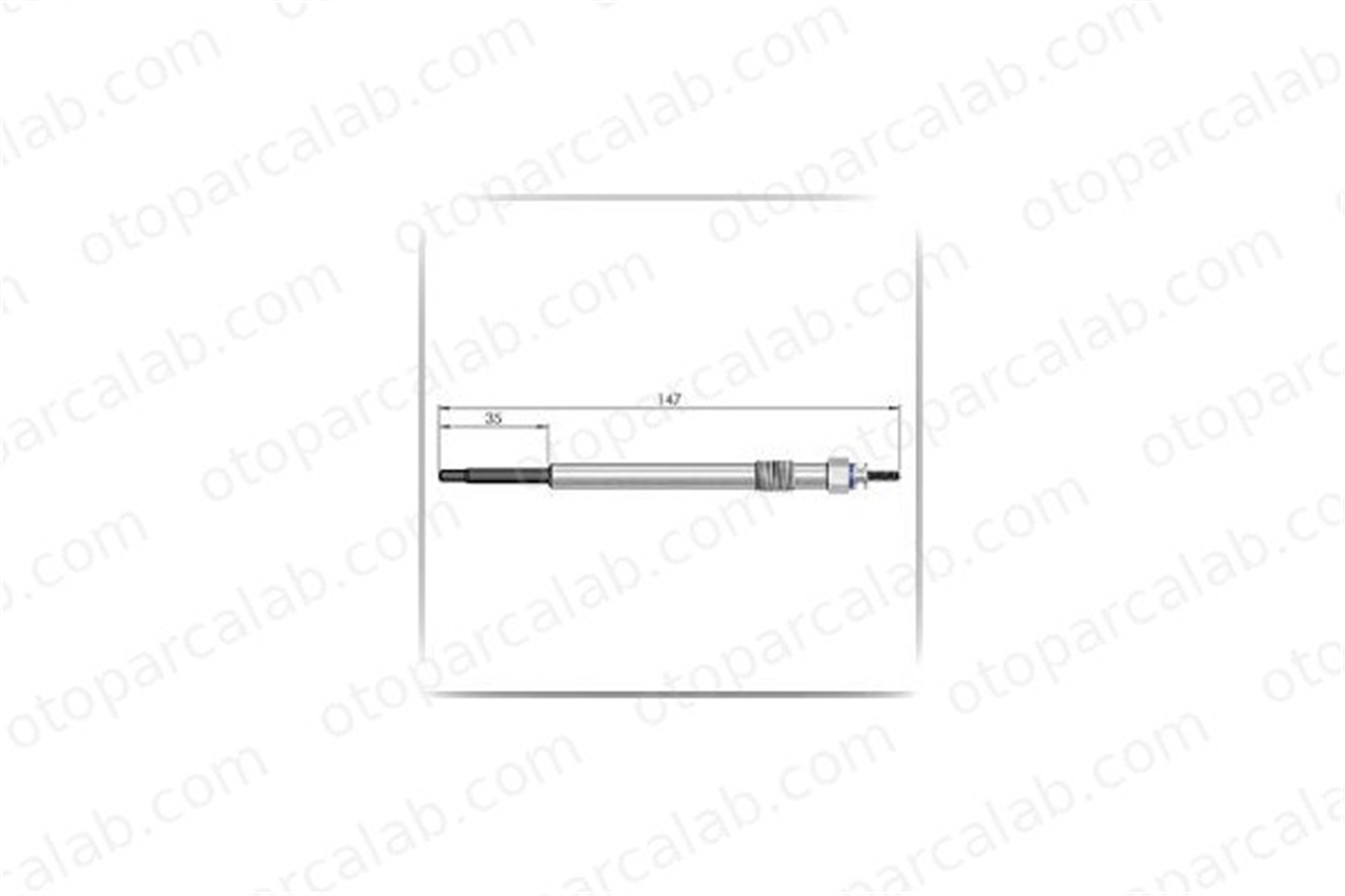 ET1 ET147205 Isıtma Bujisi ET1 FORD TRANSIT Panelvan/Van TRANSIT Minibüs/Otobüs 11721728