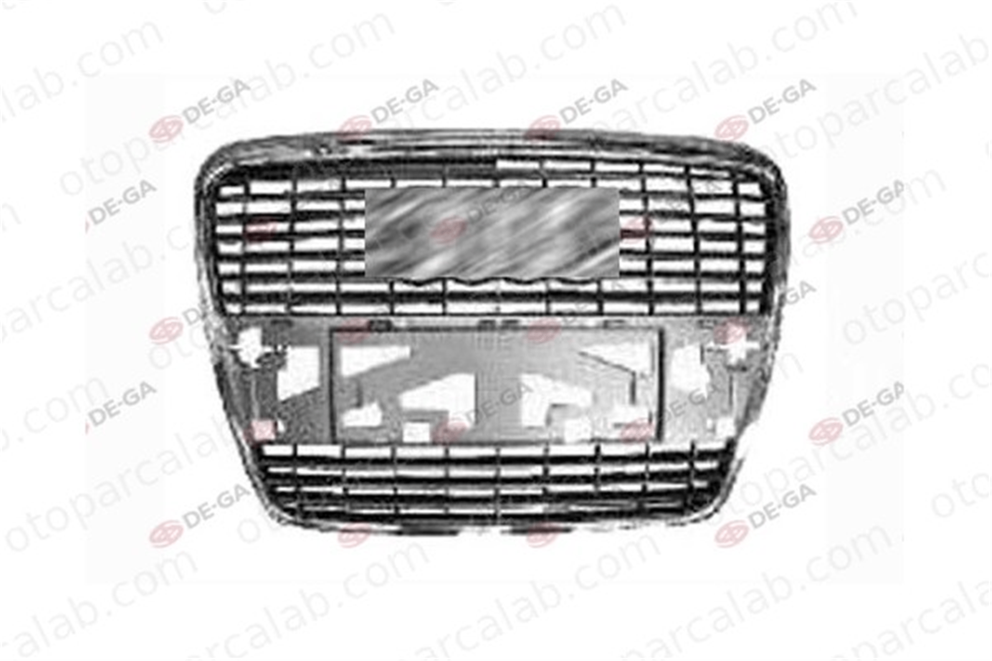 EUROBUMP AUD09A6010 Panjur Ön AUDI A6 C6 Avant A6 C6 4F0853651 4F08536511QP