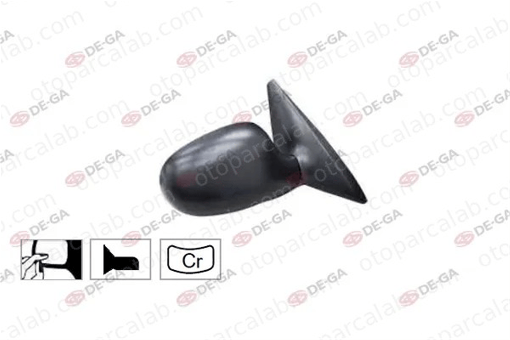 EUROBUMP DAW11LA001 Dikiz Aynası Dış Sağ DAEWOO LANOS LANOS Sedan 96304168 96304167