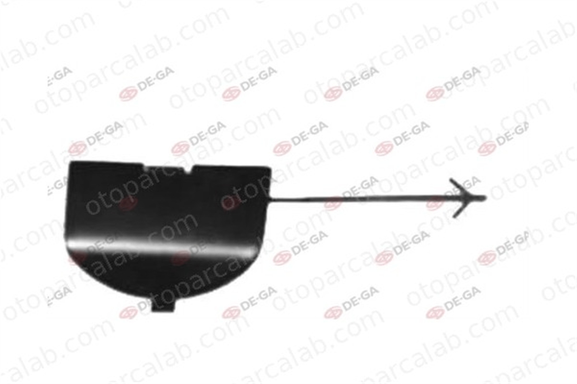 EUROBUMP FIA0750014 Tampon Çeki Demir Kapağı Ön FIAT 500 ABARTH 500 / 595 / 695 735456794 735422008
