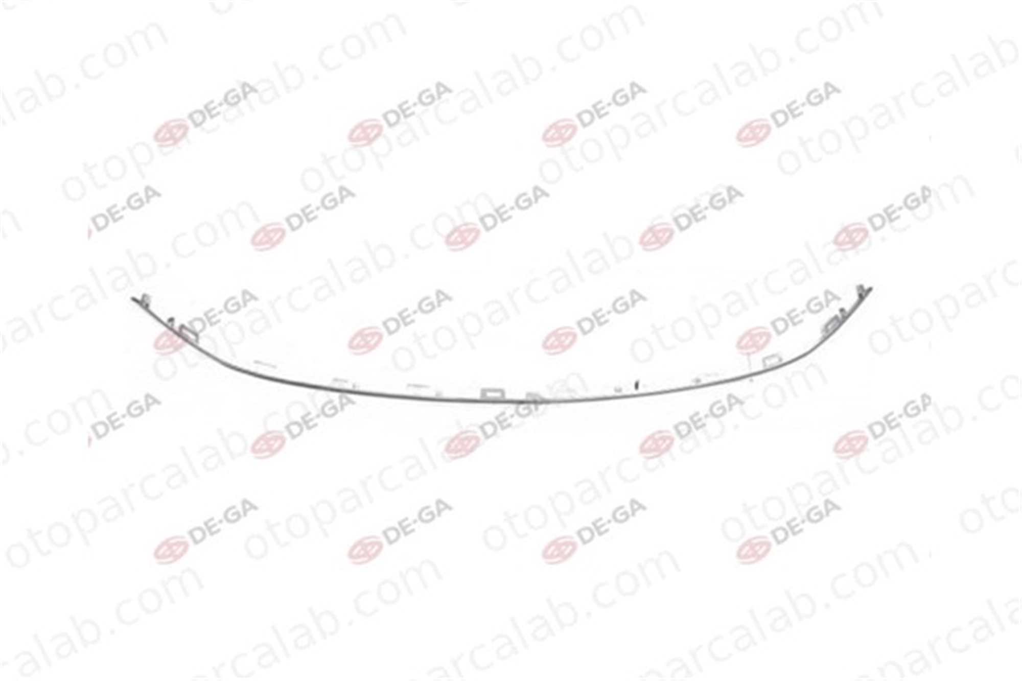 EUROBUMP FIA07EG048Y Tampon Panjur Çıtası Ön FIAT TIPO Hatchback TIPO Sedan 735754054