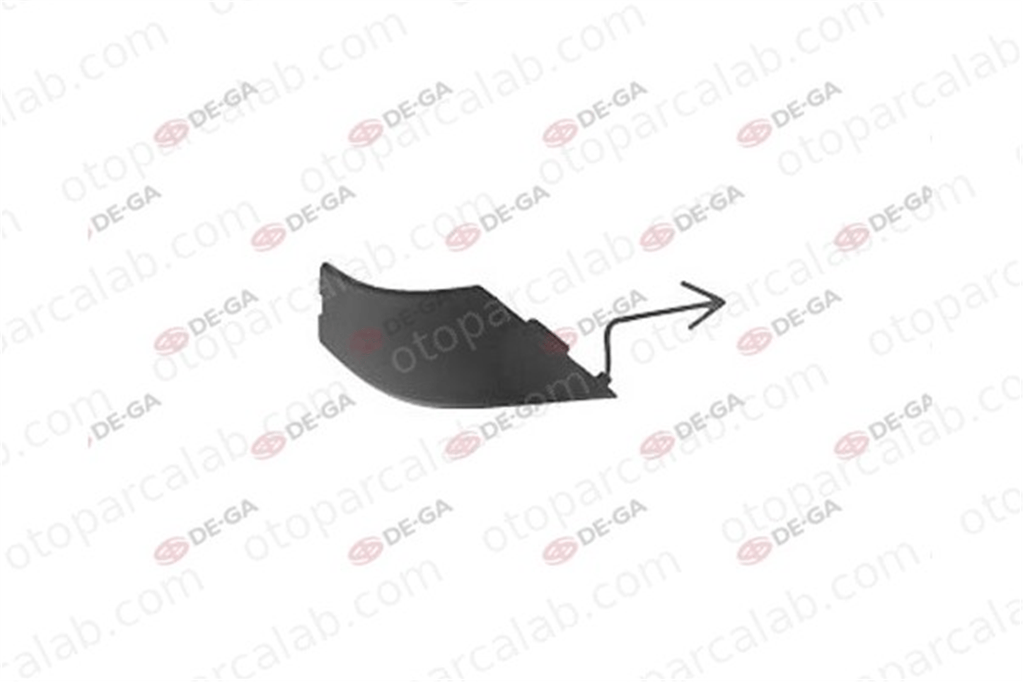 EUROBUMP FOR07CU023 Tampon Çeki Demir Kapağı Ön FORD TRANSIT CUSTOM V362 Minibüs/Otobüs TRANSIT CUSTOM V362 Panelvan/Van 1778880 1764062
