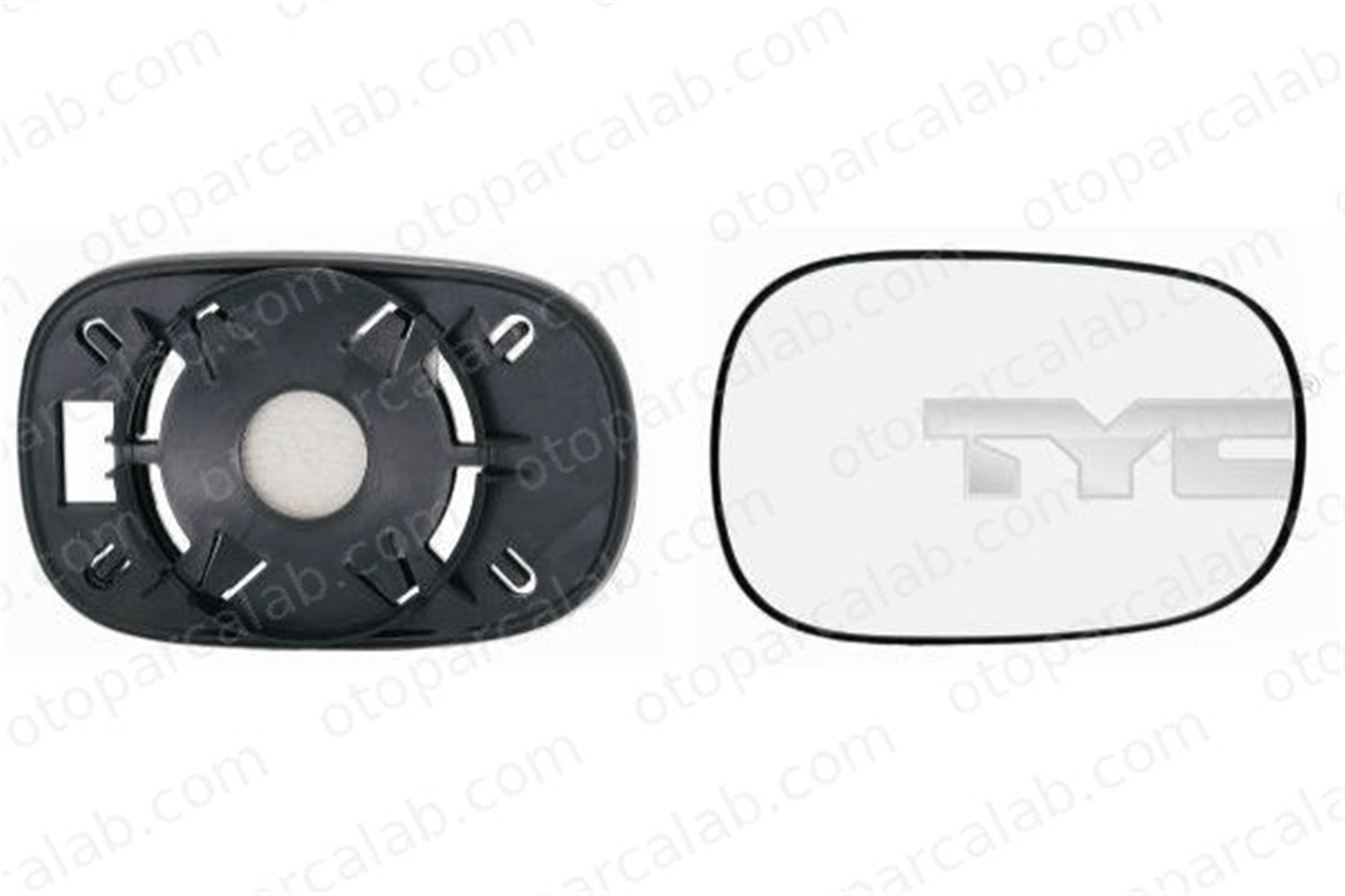 EUROBUMP FOR11KA003 Ayna Camı Sağ ve Sol FORD KA YS5117K740BA 1134886