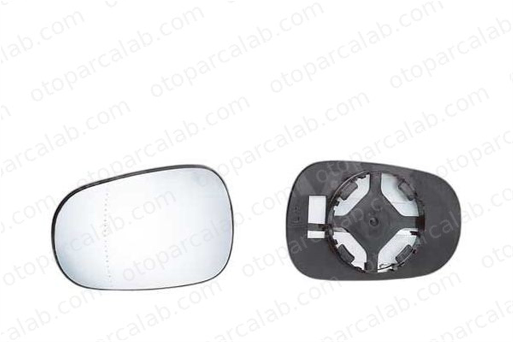 EUROBUMP REN11CL047 Ayna Camı Dış Sağ RENAULT CLIO II MEGANE I 7701040255 7701048674