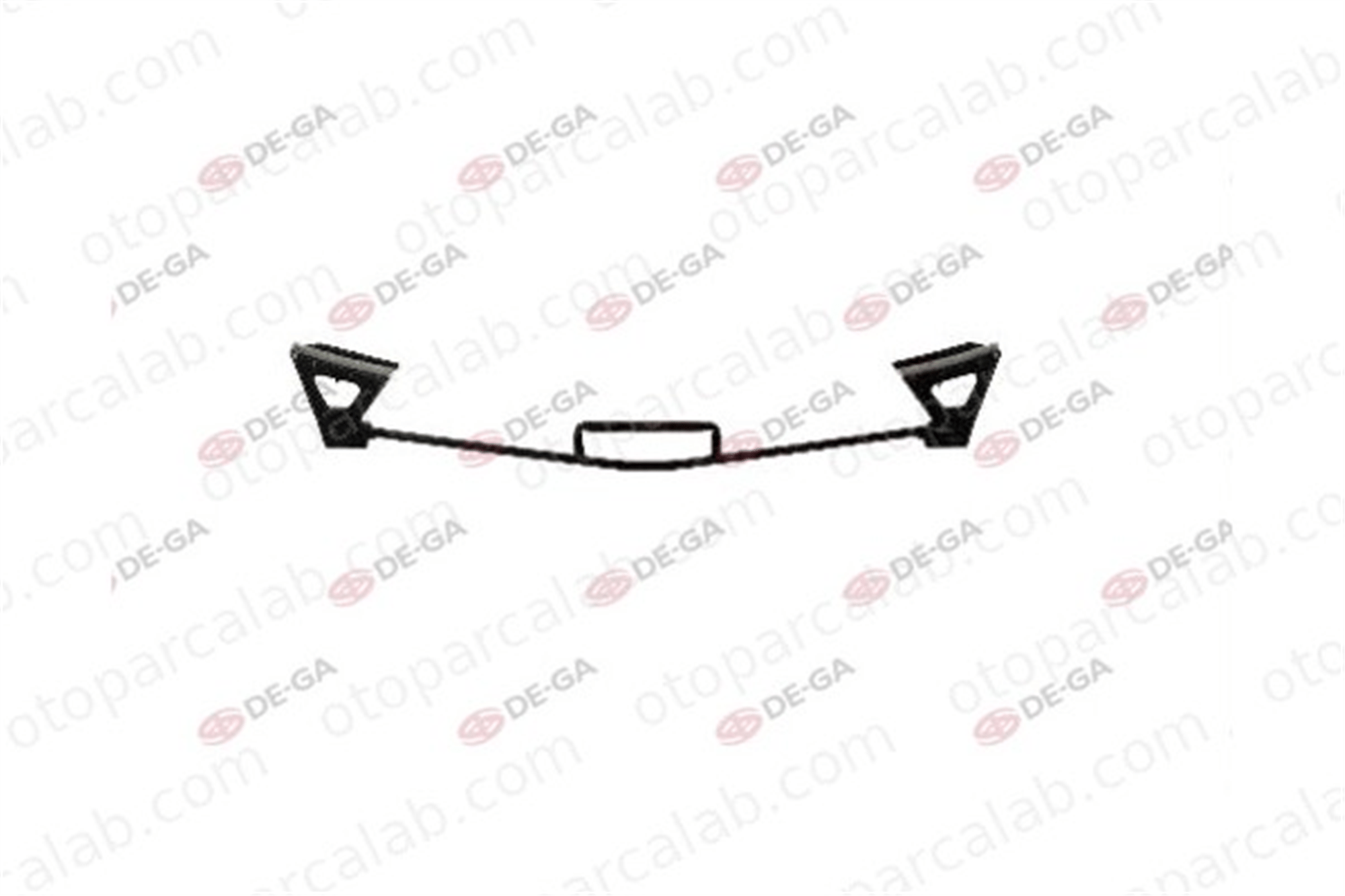 EUROBUMP ROV0720006 Tampon Takviyesi Ön ROVER 200 II Hatchback 200 Coupe DPN100080