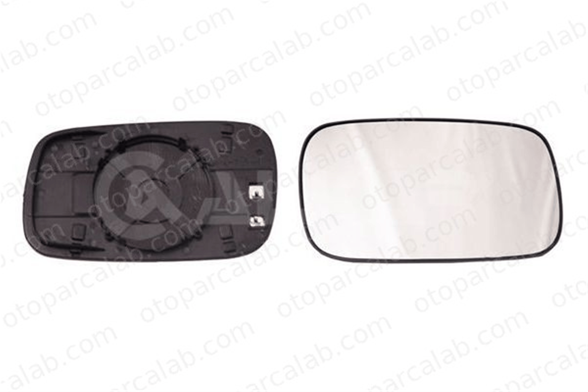 EUROBUMP WOS11PA029 Ayna Camı Dış Sağ VW PASSAT B3/B4 Variant PASSAT B3/B4 357857522A 6K9857522C