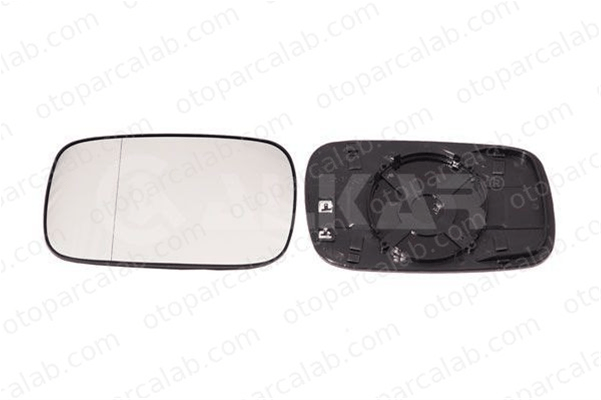 EUROBUMP WOS11PA034 Ayna Camı Dış Sol VW PASSAT B3/B4 Variant PASSAT B3/B4 357857521C 6K9857521D