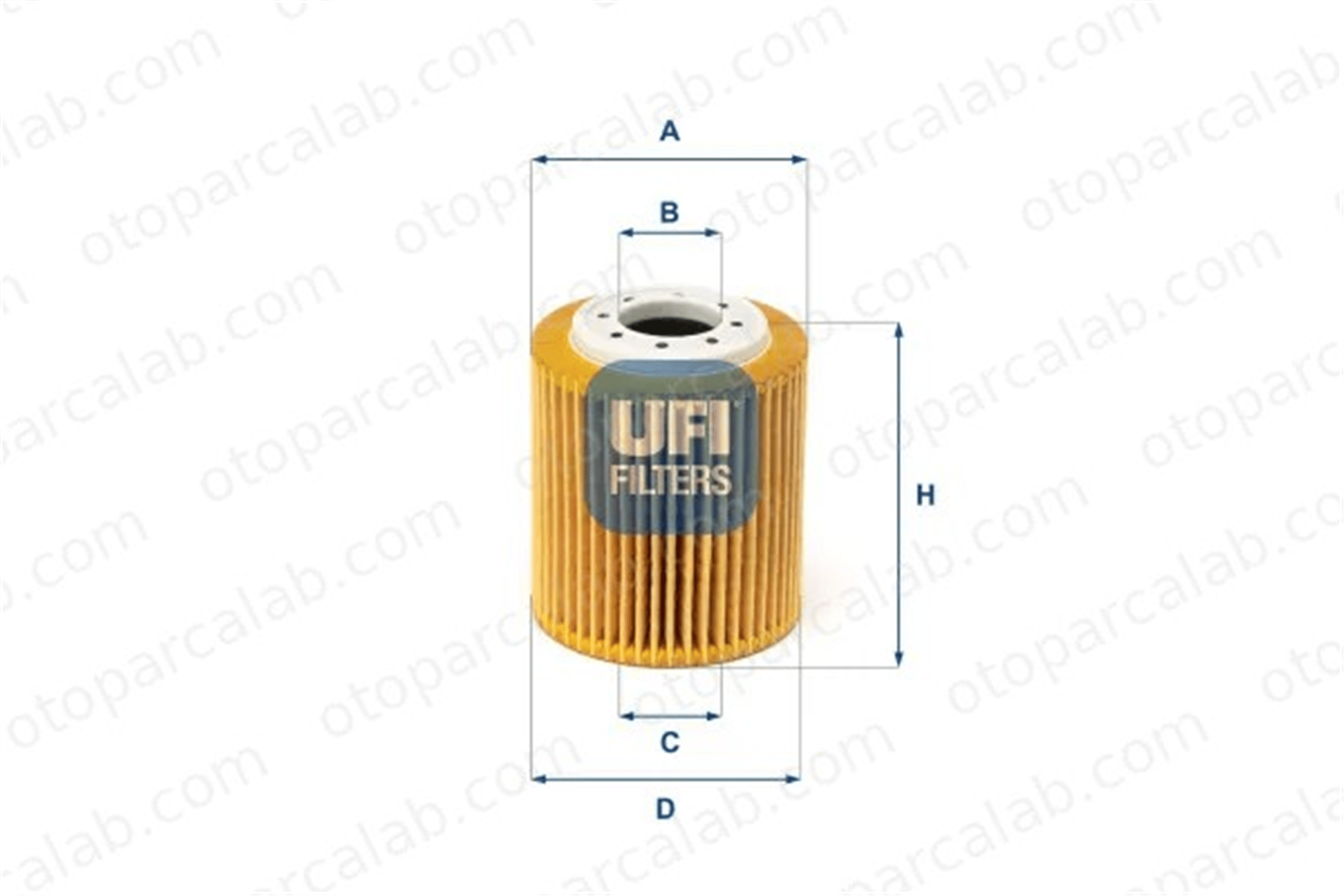 EUROCRAFT EU F21156-022 Yağ Filtresi CITROËN BERLINGO Kasa/büyük limuzin C3 AIRCROSS II JX6Q6744AA 1624797780