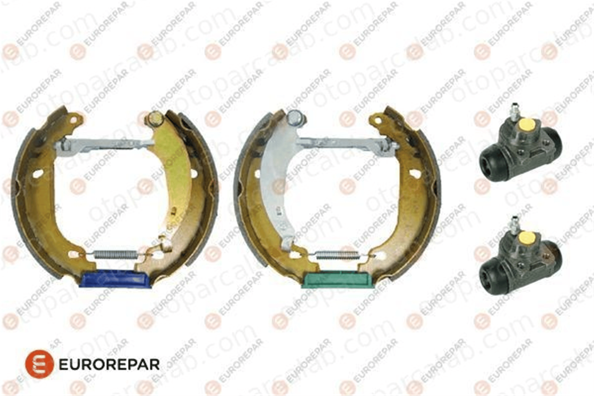 EUROREPAR 1611453080 Fren Pabuçlu Balata Ön RENAULT CLIO II DACIA LOGAN 1633127580 7701205755