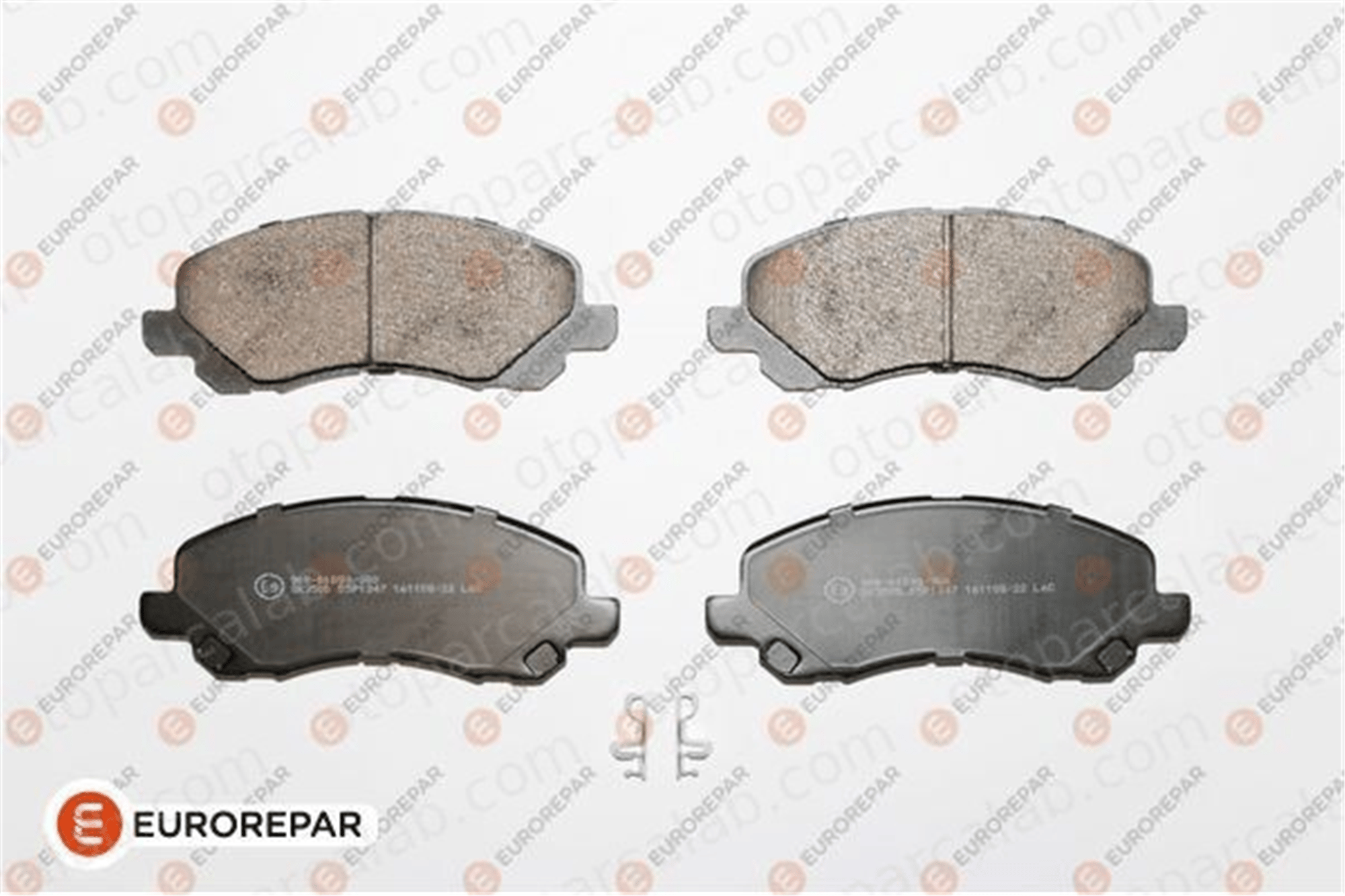 EUROREPAR 1619395980 Fren Disk Balata Ön DODGE AVENGER CALIBER 1619395980 5191231AA