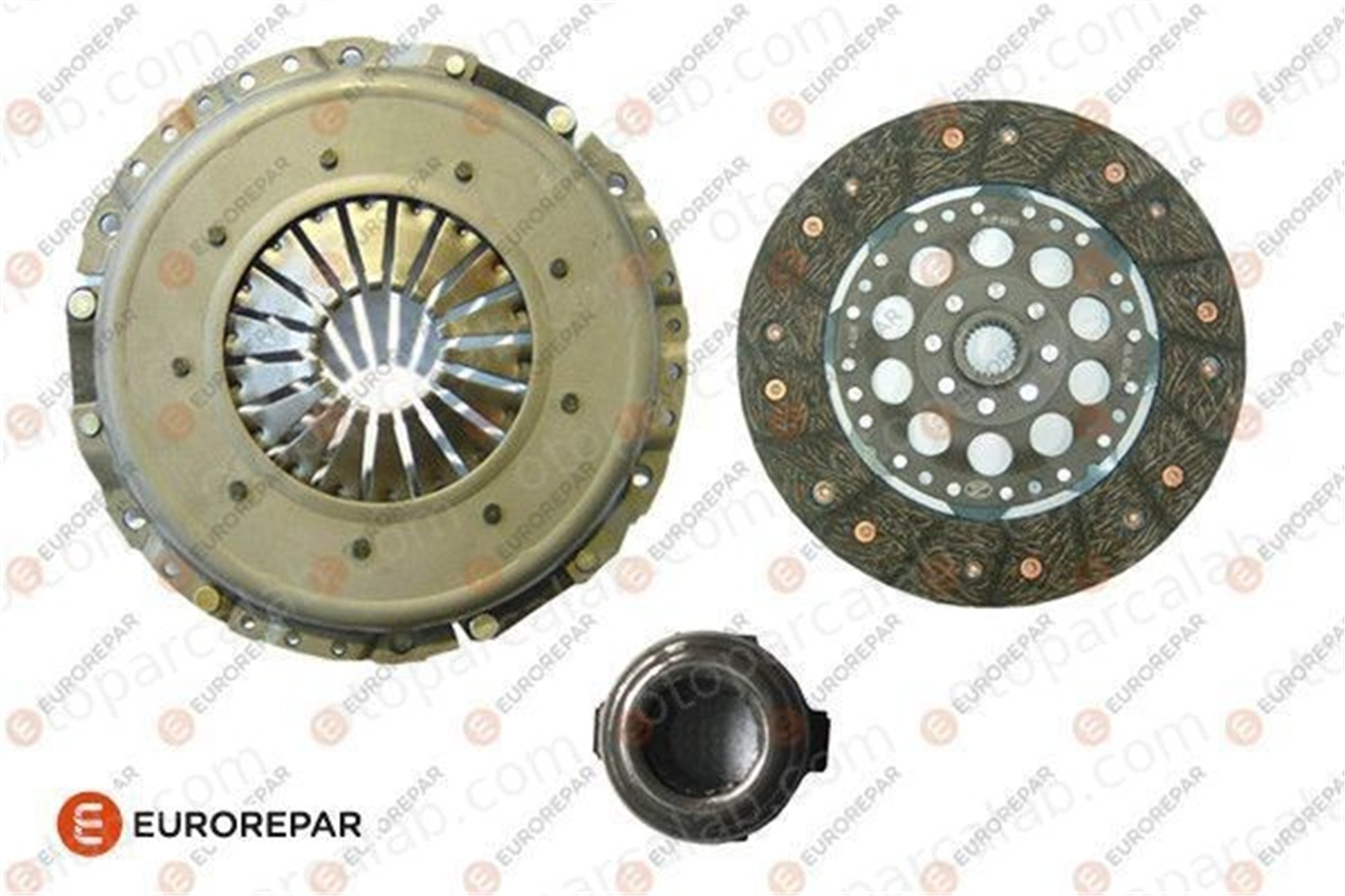 EUROREPAR 1680363480 Debriyaj Seti AUDI A6 C5 Avant A4 B6 1680363480 6B198141X