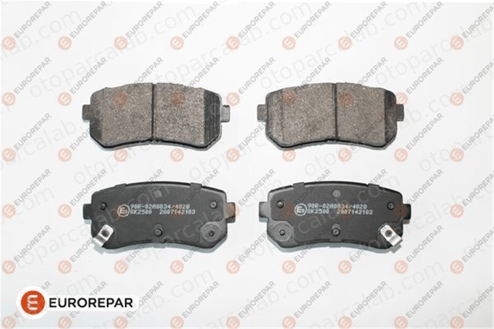 EUROREPAR 1681162080 Fren Disk Balata Arka HYUNDAI TUCSON KIA SPORTAGE IV 1681162080 583021KA30