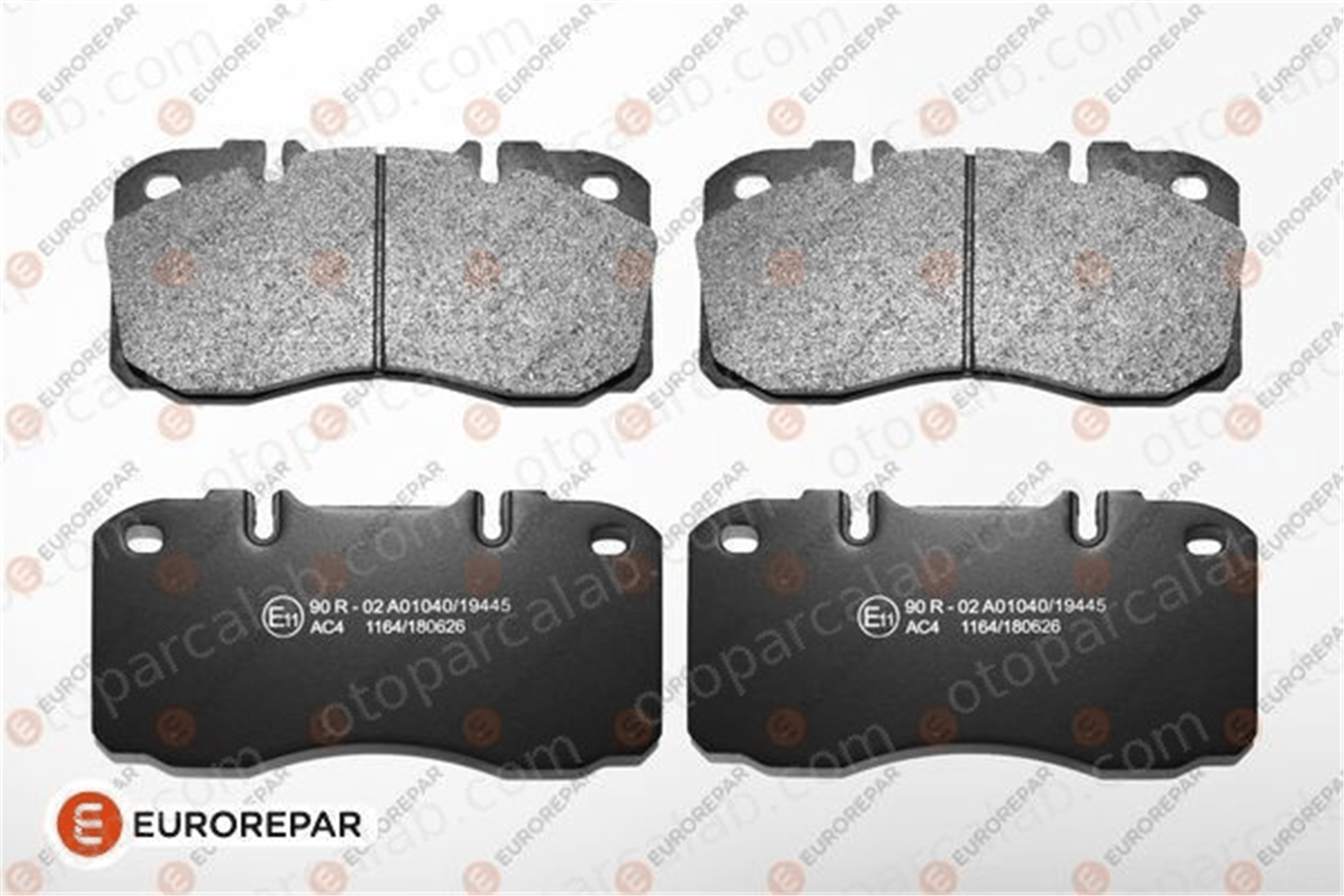 EUROREPAR 1681167780 Fren Disk Balata Ön IVECO DAILY IV Platform şasi DAILY IV Panelvan/Van 1681167780 1906416