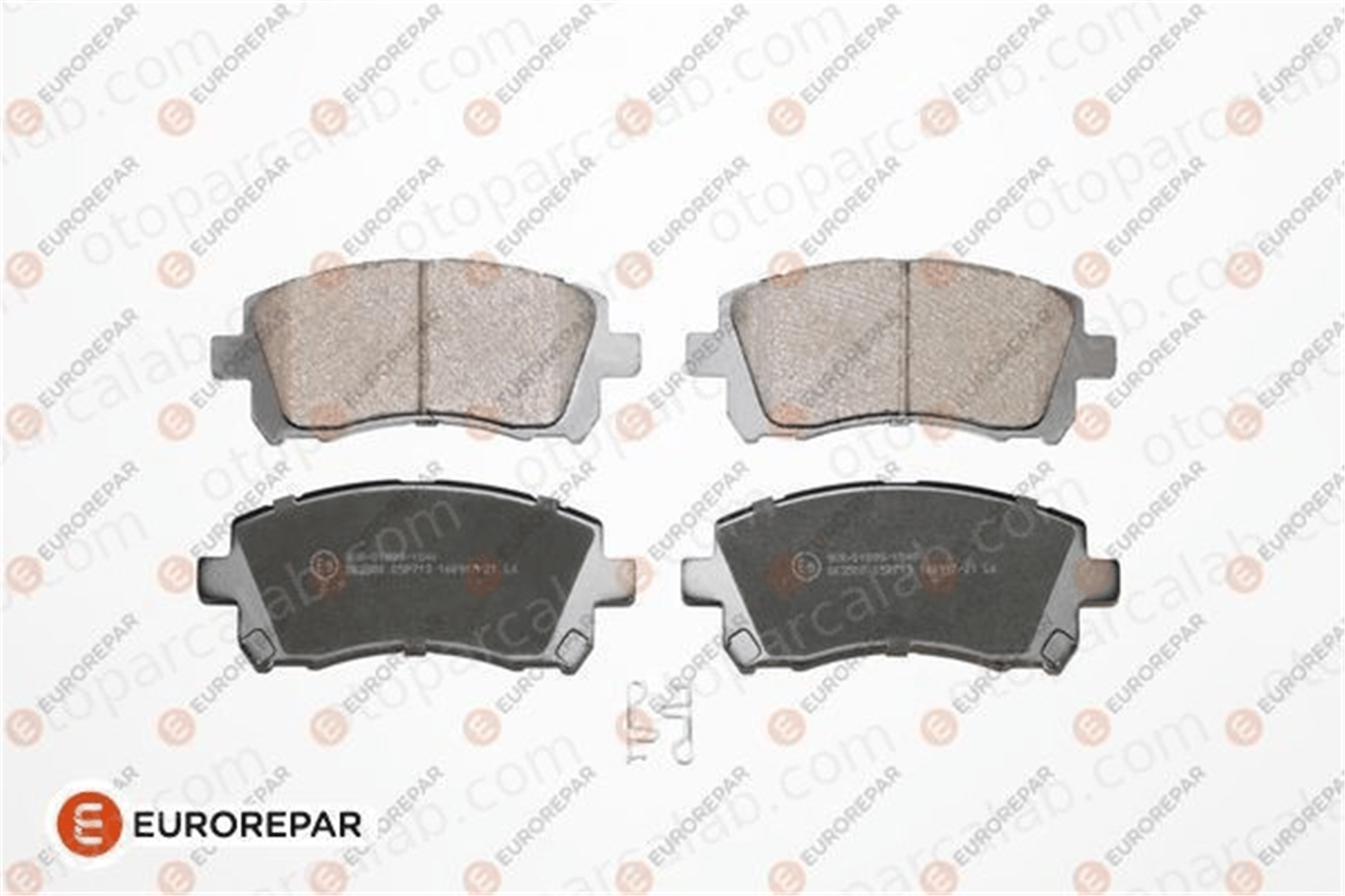 EUROREPAR 1681168080 Fren Disk Balata Ön SUBARU FORESTER OUTBACK 1681168080 AY040FJ004