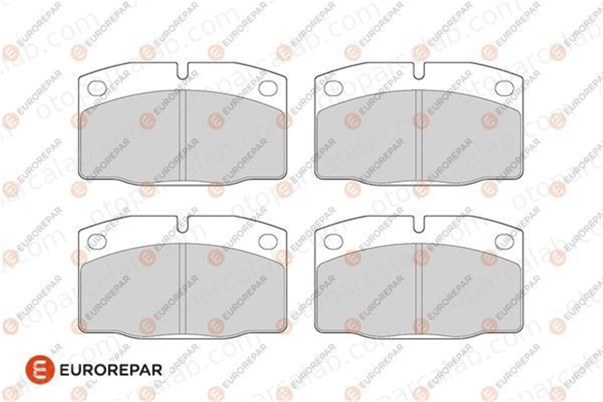 EUROREPAR 1686265580 Fren Disk Balata Ön OPEL KADETT E Hatchback KADETT E 1686265580 90443902