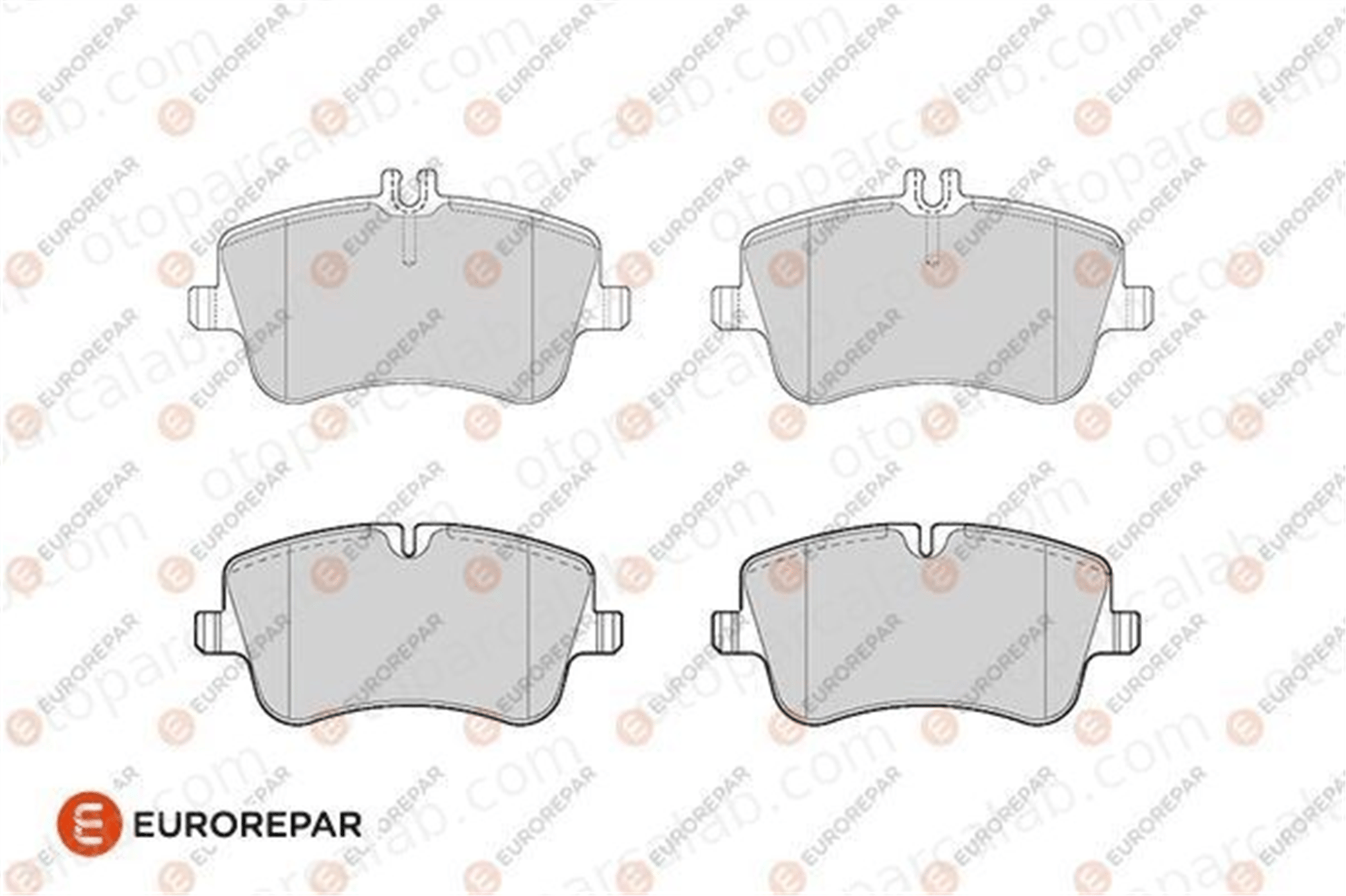 EUROREPAR 1686273280 Fren Disk Balata Ön MERCEDES-BENZ C-SERISI C-SERISI T-Model 1686273280 34202520