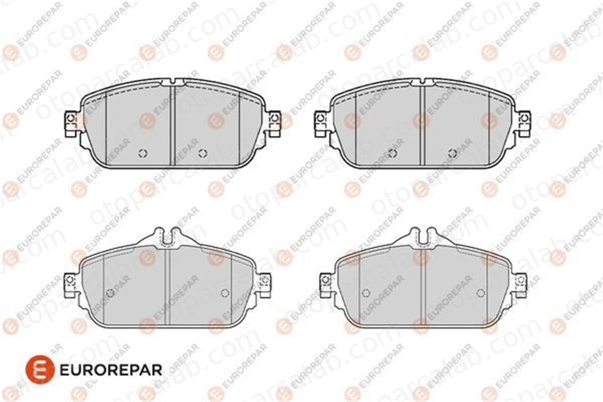 EUROREPAR 1686274880 Fren Disk Balata Ön MERCEDES-BENZ C-SERISI C-SERISI T-Model 1686274880 4208700