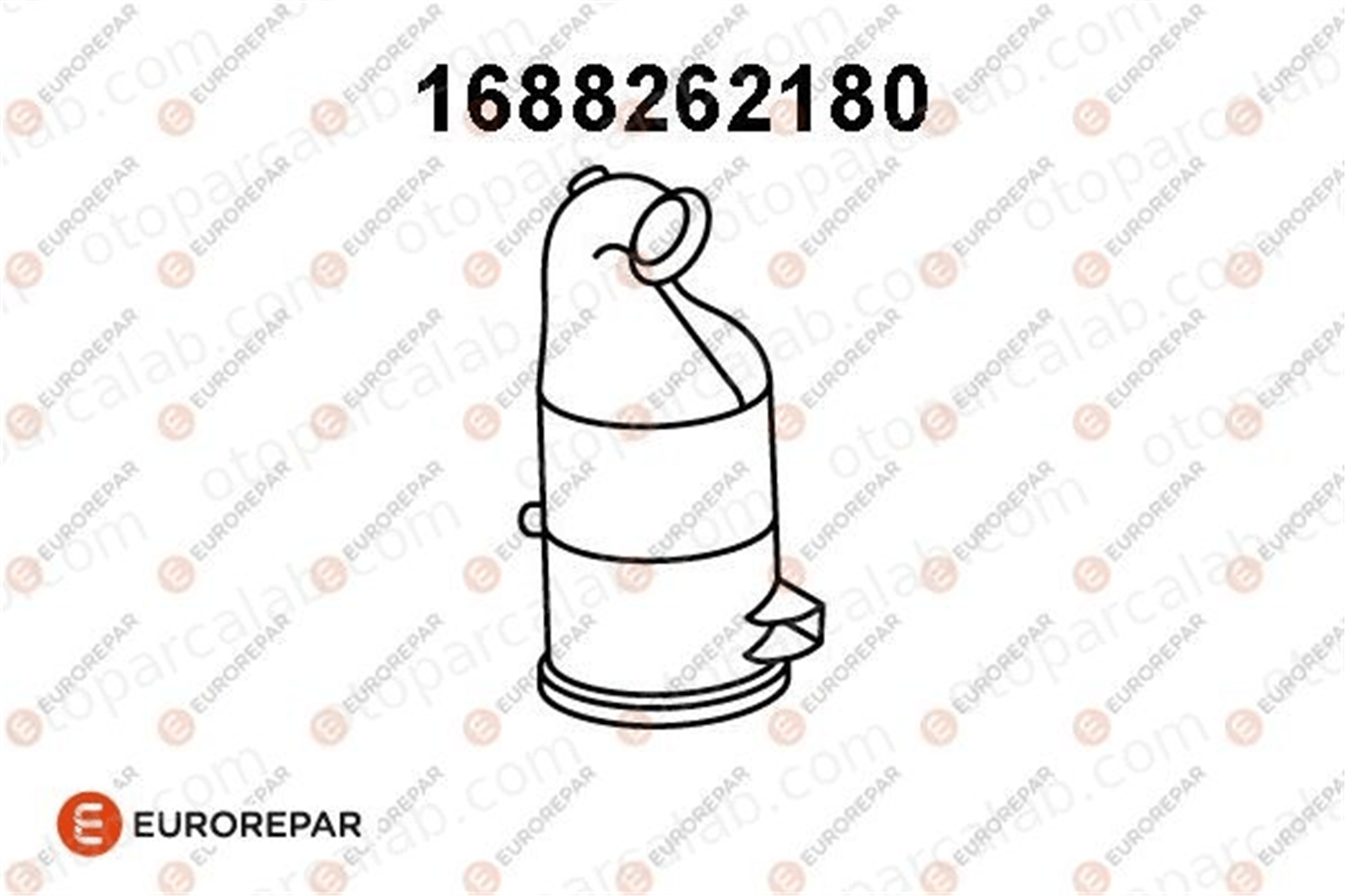 EUROREPAR 1688262180 Partikül Filtresi CITROËN BERLINGO Kasa/büyük limuzin PEUGEOT PARTNER Kasa/büyük limuzin 1688262180 1608040580