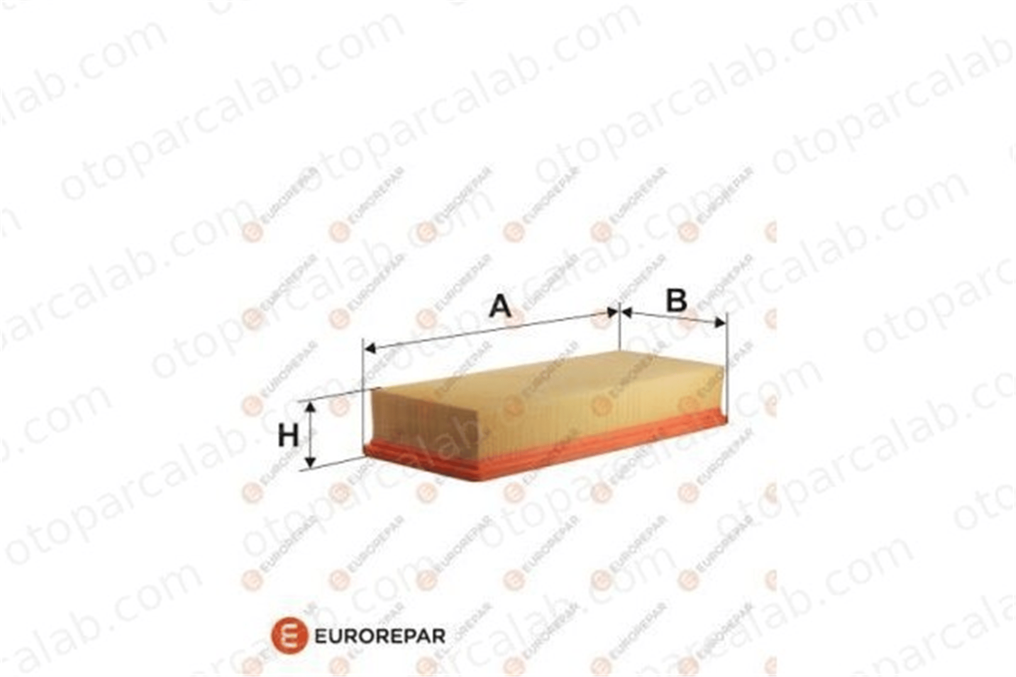 EUROREPAR E147137 Hava Filtresi AUDI A6 C5 Avant A6 C5 E147137 58133843