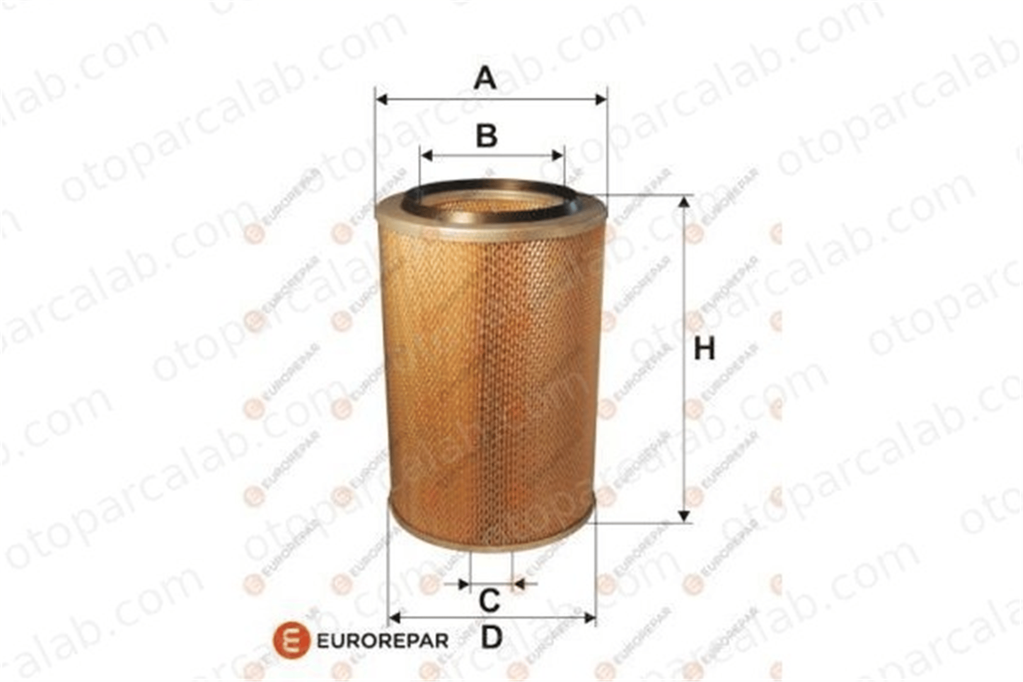 EUROREPAR E147149 Hava Filtresi MERCEDES-BENZ AROCS ACTROS MP4 / MP5 E147149 695633