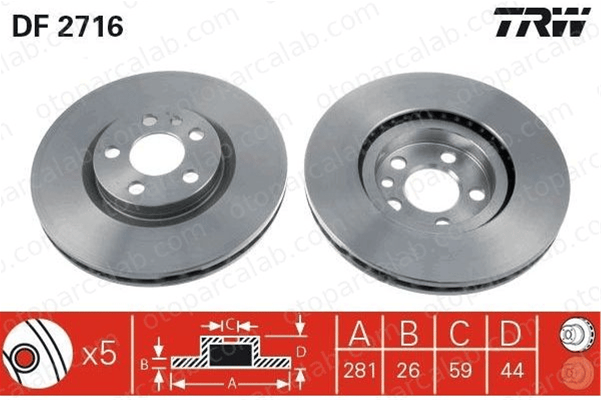 EUROREPAR E169008 Fren Disk Ayna Ön Sağ ve Sol CITROËN EVASION MPV FIAT ULYSSE E169008 4246J2