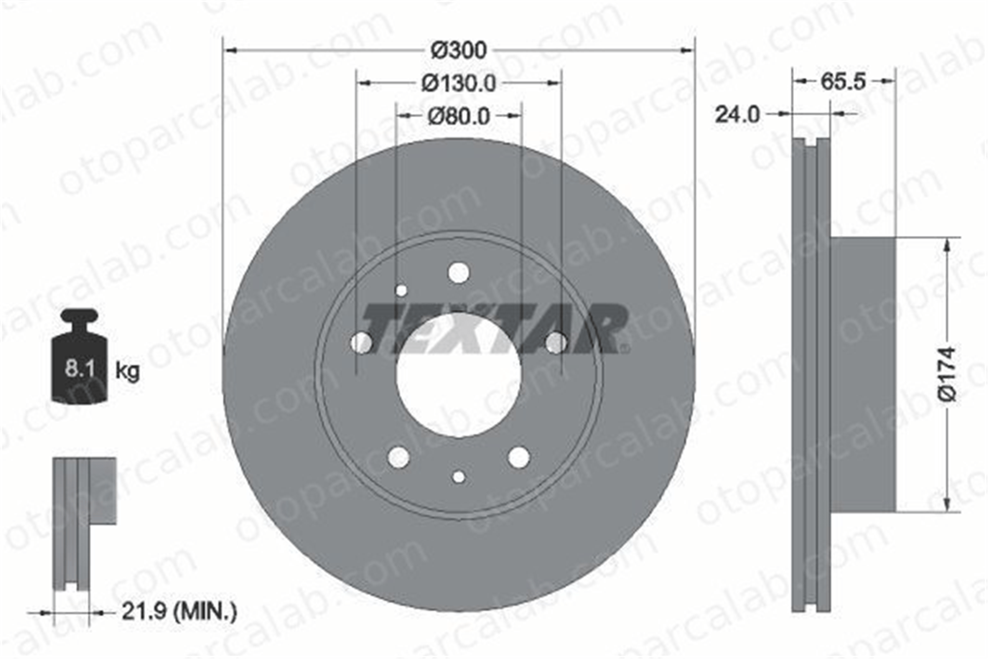 EUROREPAR E169154 Fren Disk Ayna Ön Sağ ve Sol FIAT DUCATO Minibüs/Otobüs DUCATO Panelvan/Van E169154 4246K3