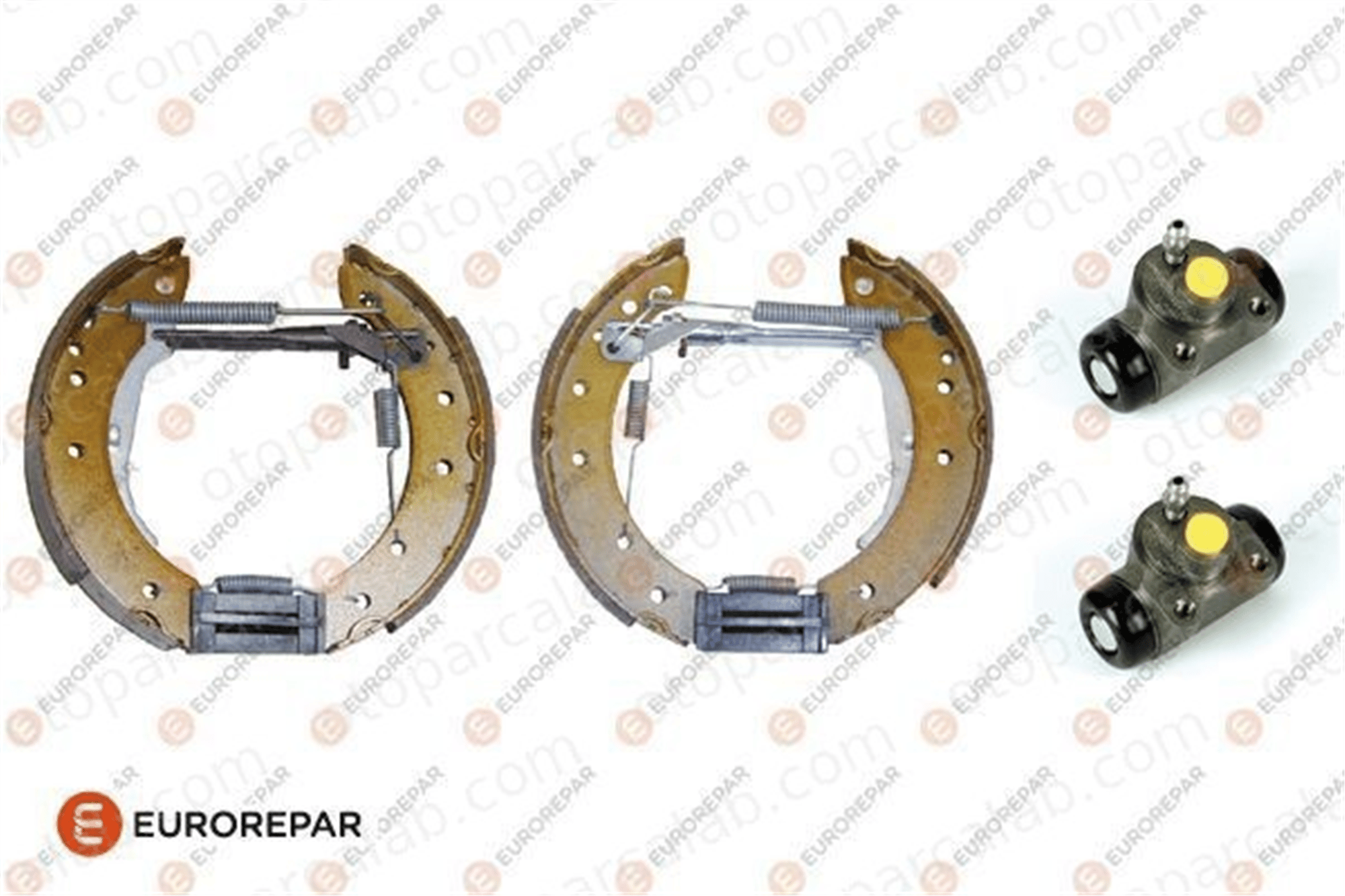 EUROREPAR E170025 Fren Pabuçlu Balata Arka RENAULT CLIO II DACIA LOGAN 7701208114 440A07208R