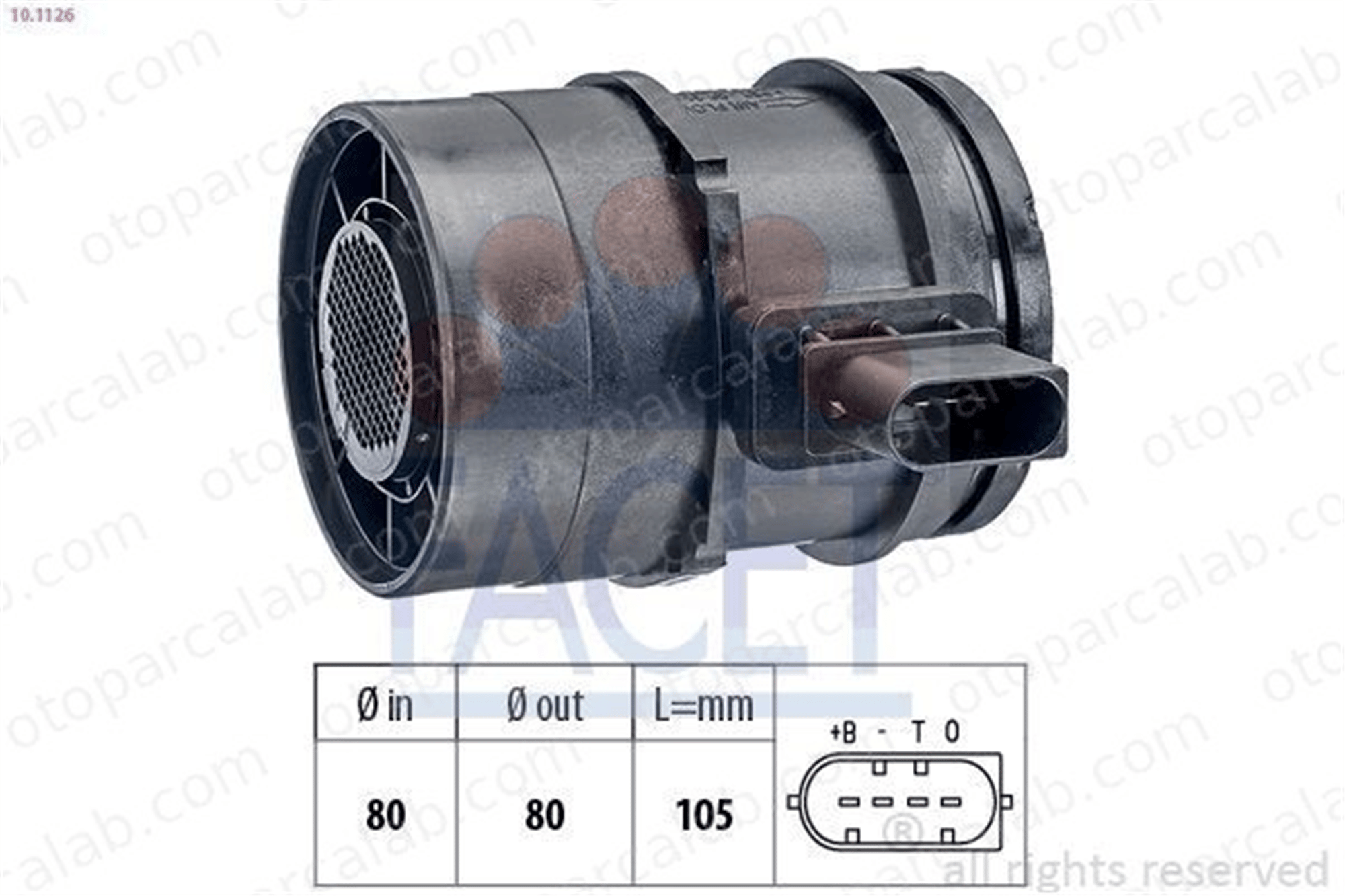 FACET 10.1126 Hava Debimetresi BMW 3 Touring 1 13628509724 13627788743