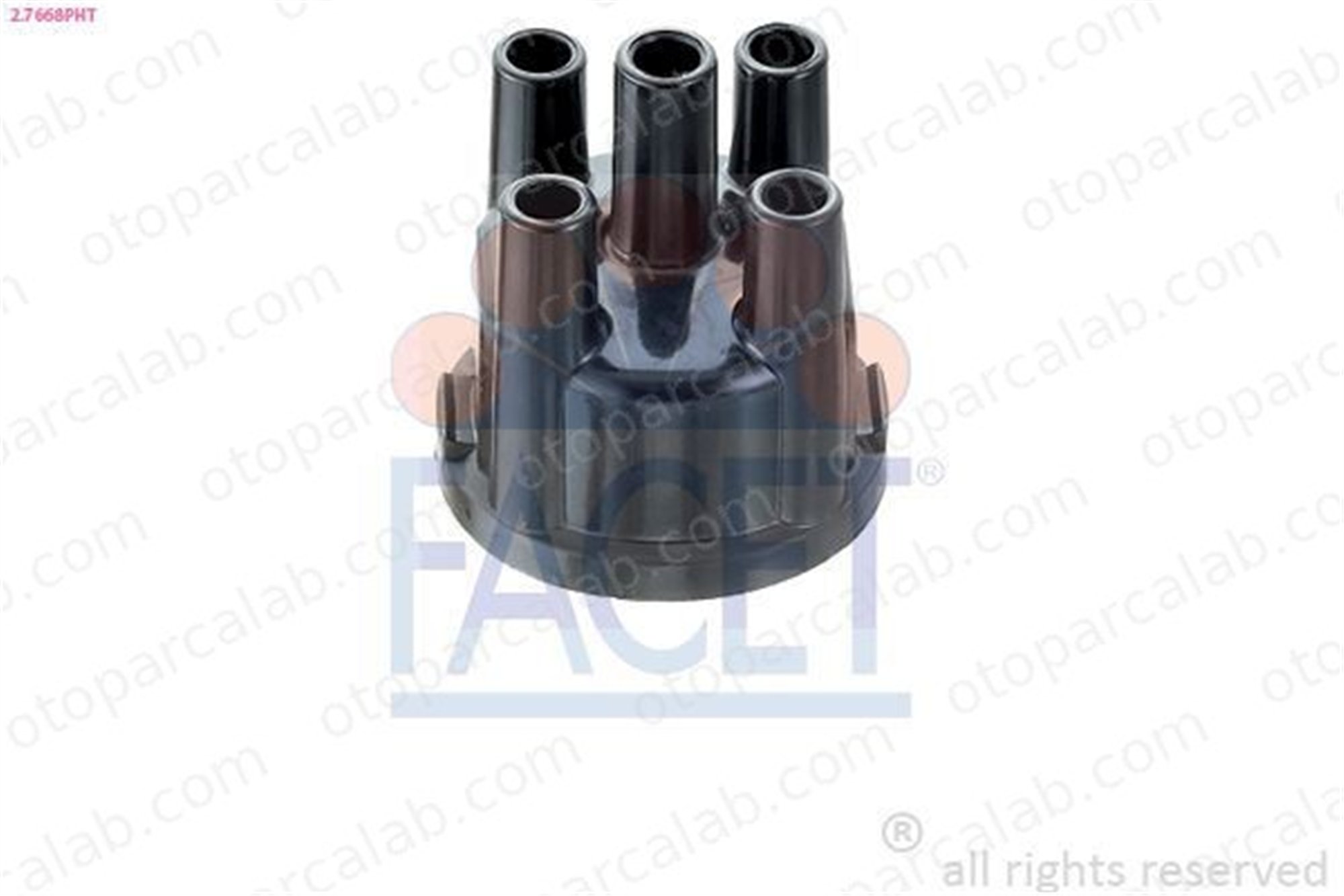 FACET 2.7668PHT Distribütör Kapağı AUDI 80 B3 Sedan VW GOLF II 26905207A 026905207A