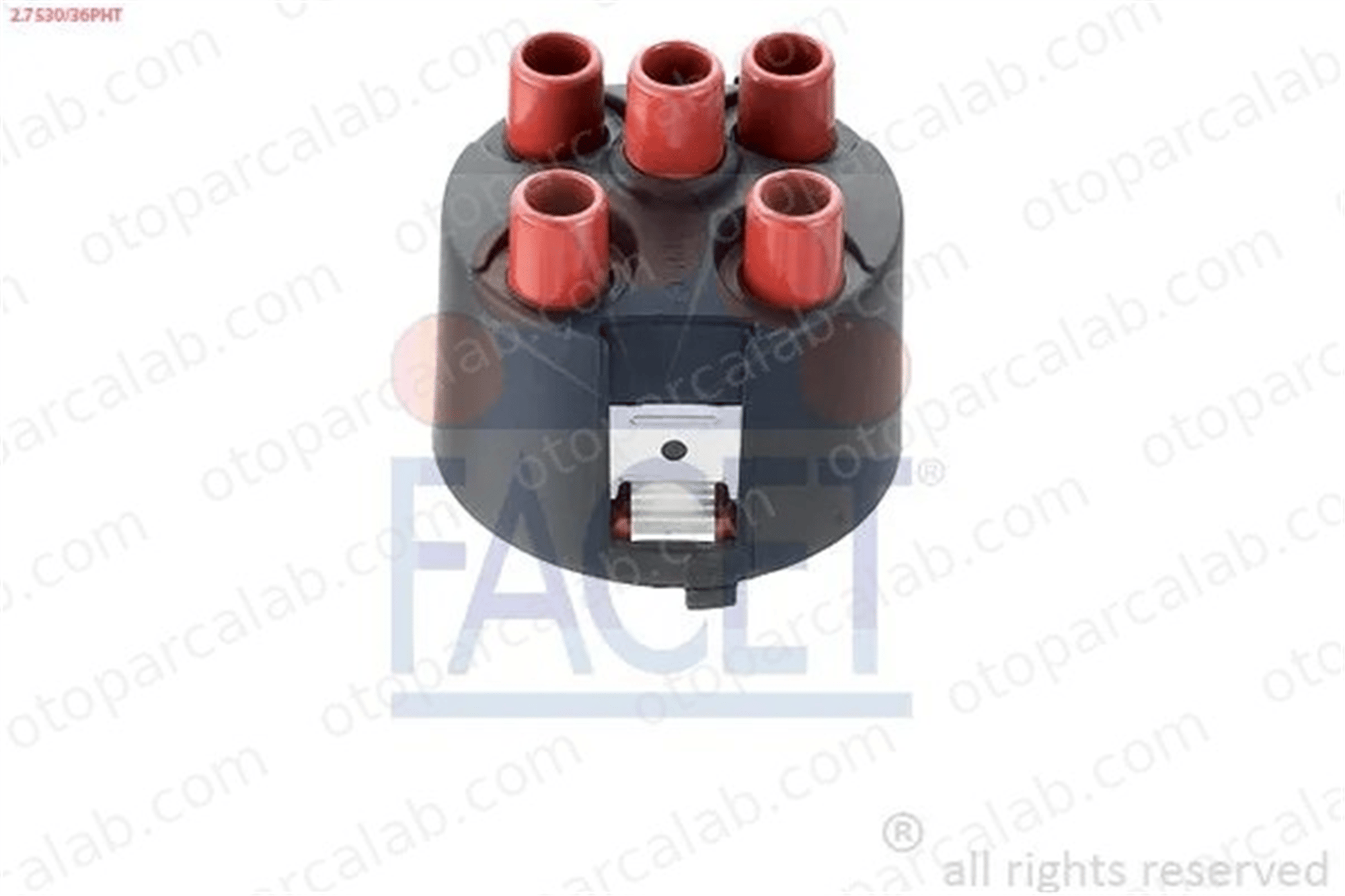 FACET 2.7530/36PHT Distribütör Kapağı VW GOLF II AUDI 80 B3 Sedan 51905207 051905207