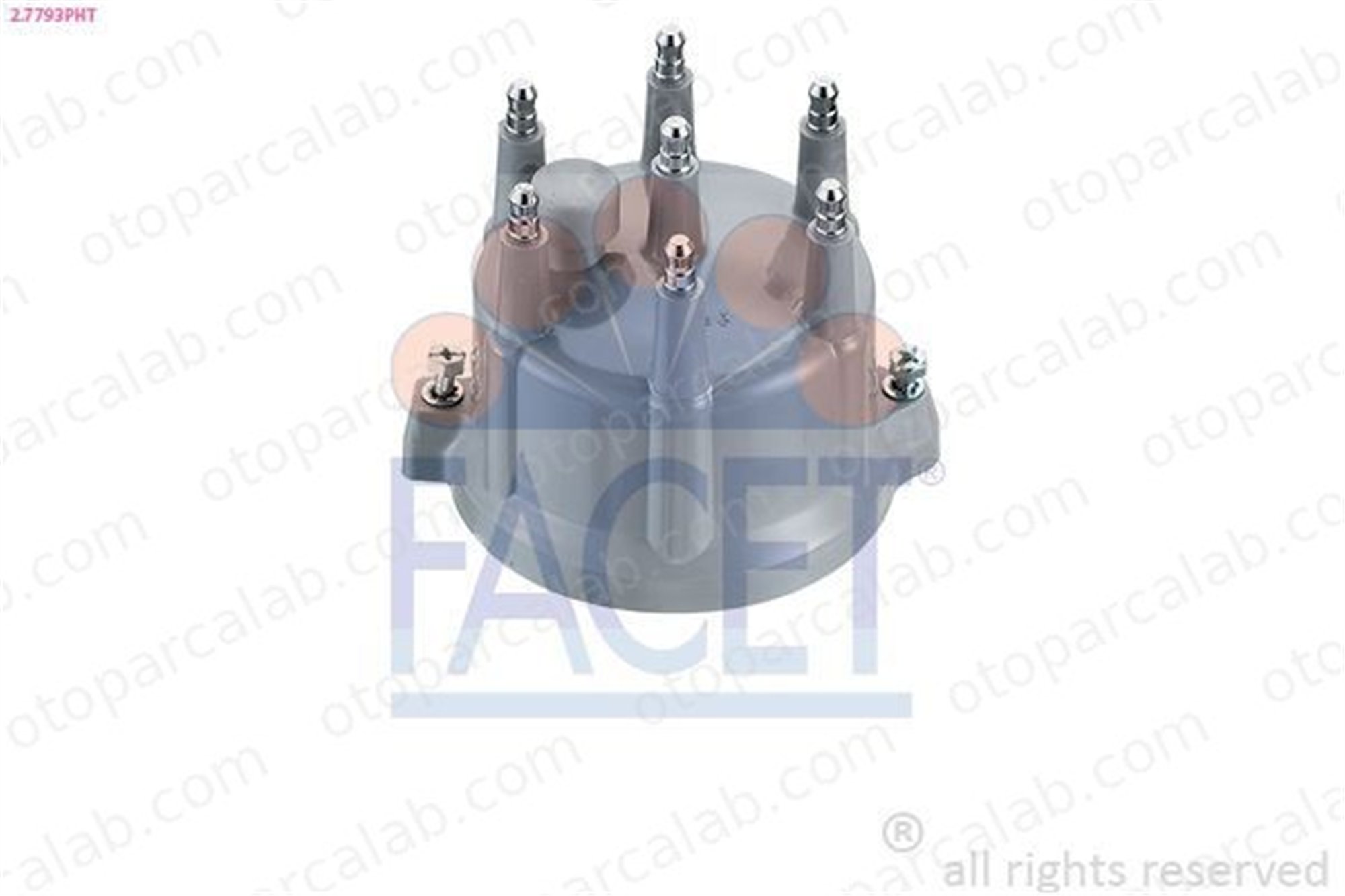FACET 2.7793PHT Distribütör Kapağı JEEP CHEROKEE GRAND CHEROKEE I 1643632 E6AE12106CA