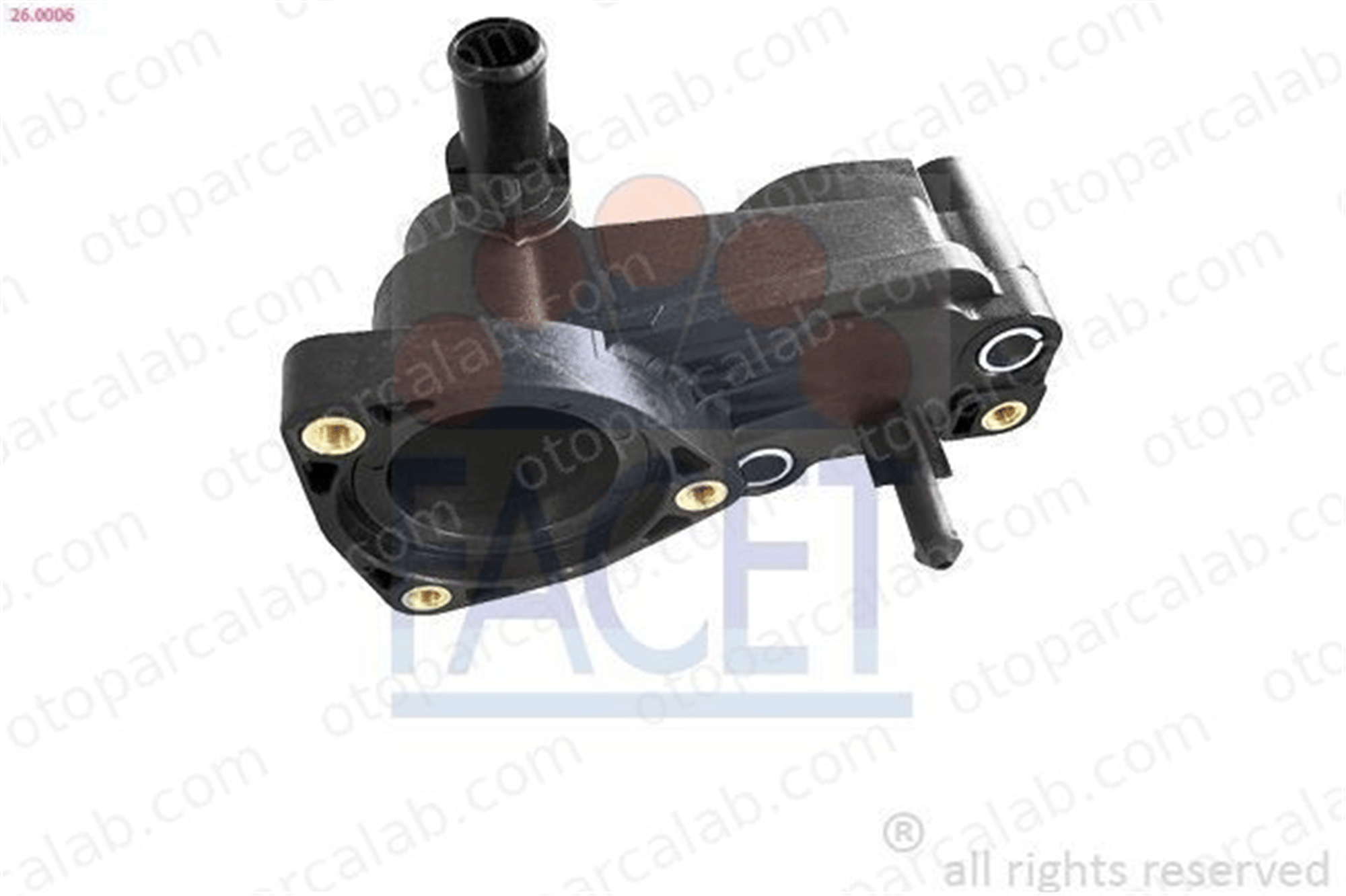 FACET 26.0006 Termostat Gövdesi FORD FOCUS I FOCUS I Kombi van 1198060 2S4Q9K478AD