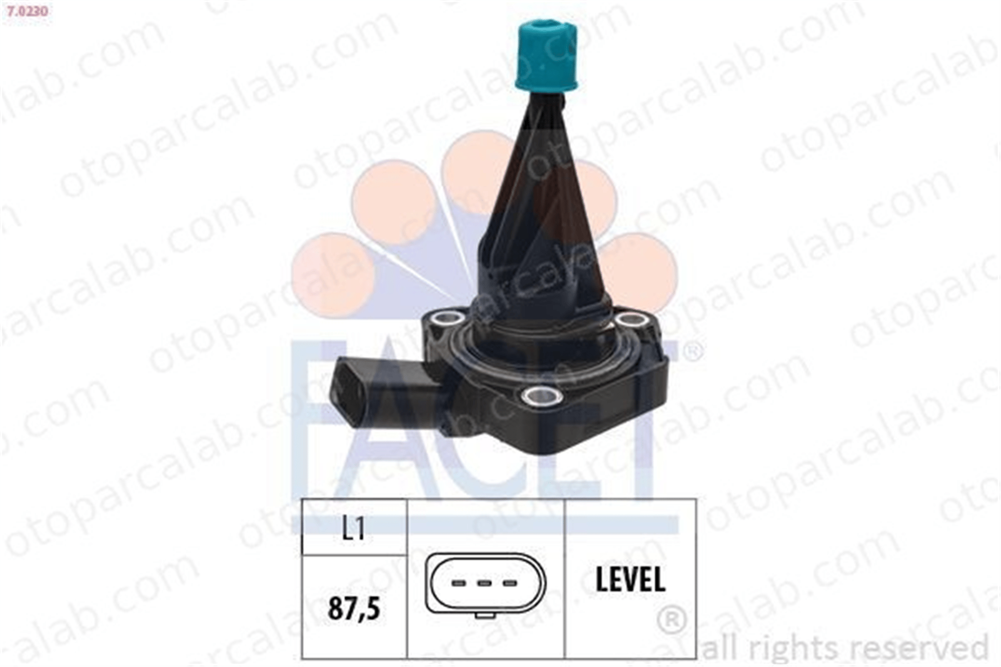 FACET 7.0230 Yağ Müşürü AUDI A3 Sportback A3 Limousine 6E907660C 06E907660C